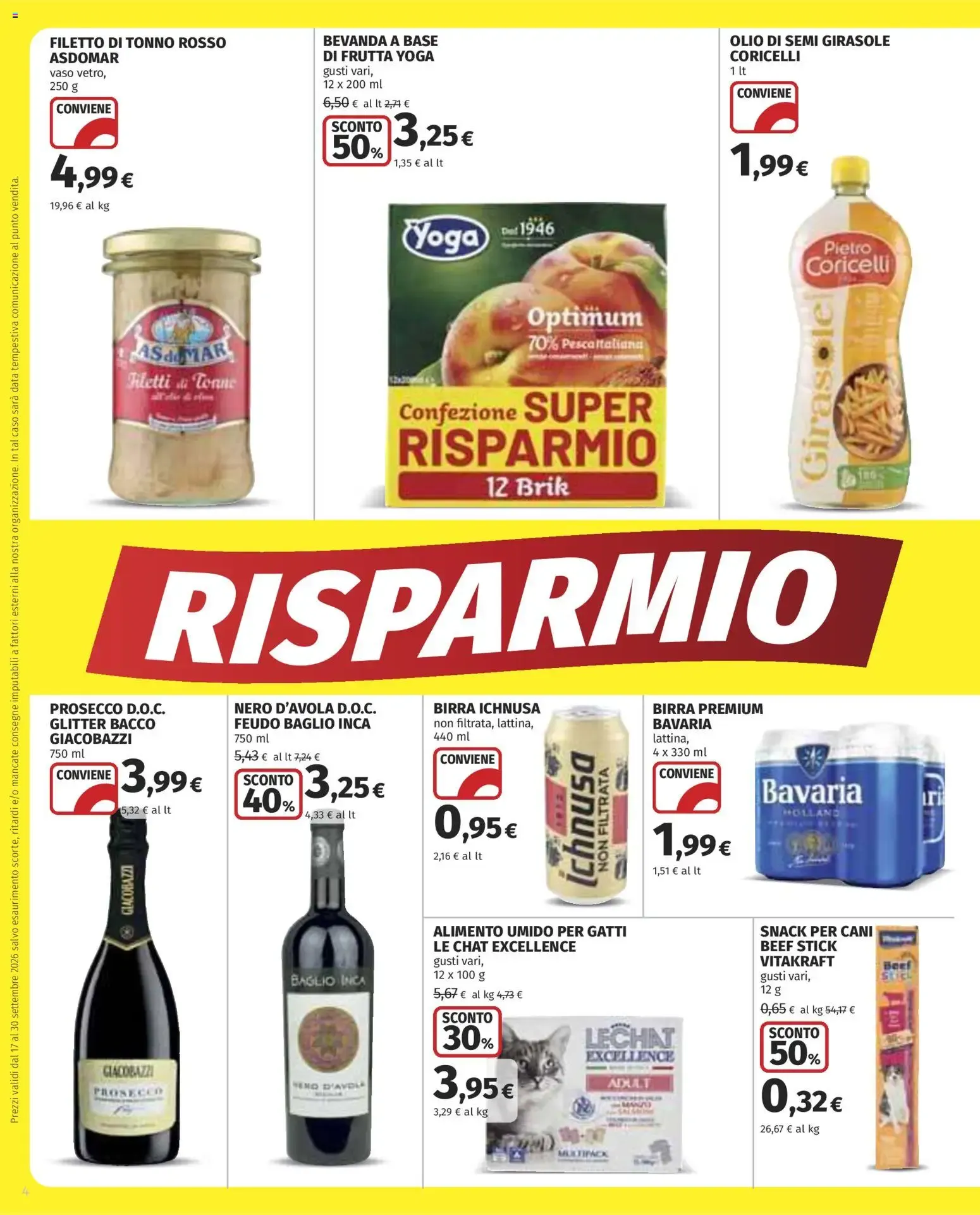 FRESCHISSIME OFFERTE da 17 settembre a 30 settembre di 2026 - Pagina del volantino 4