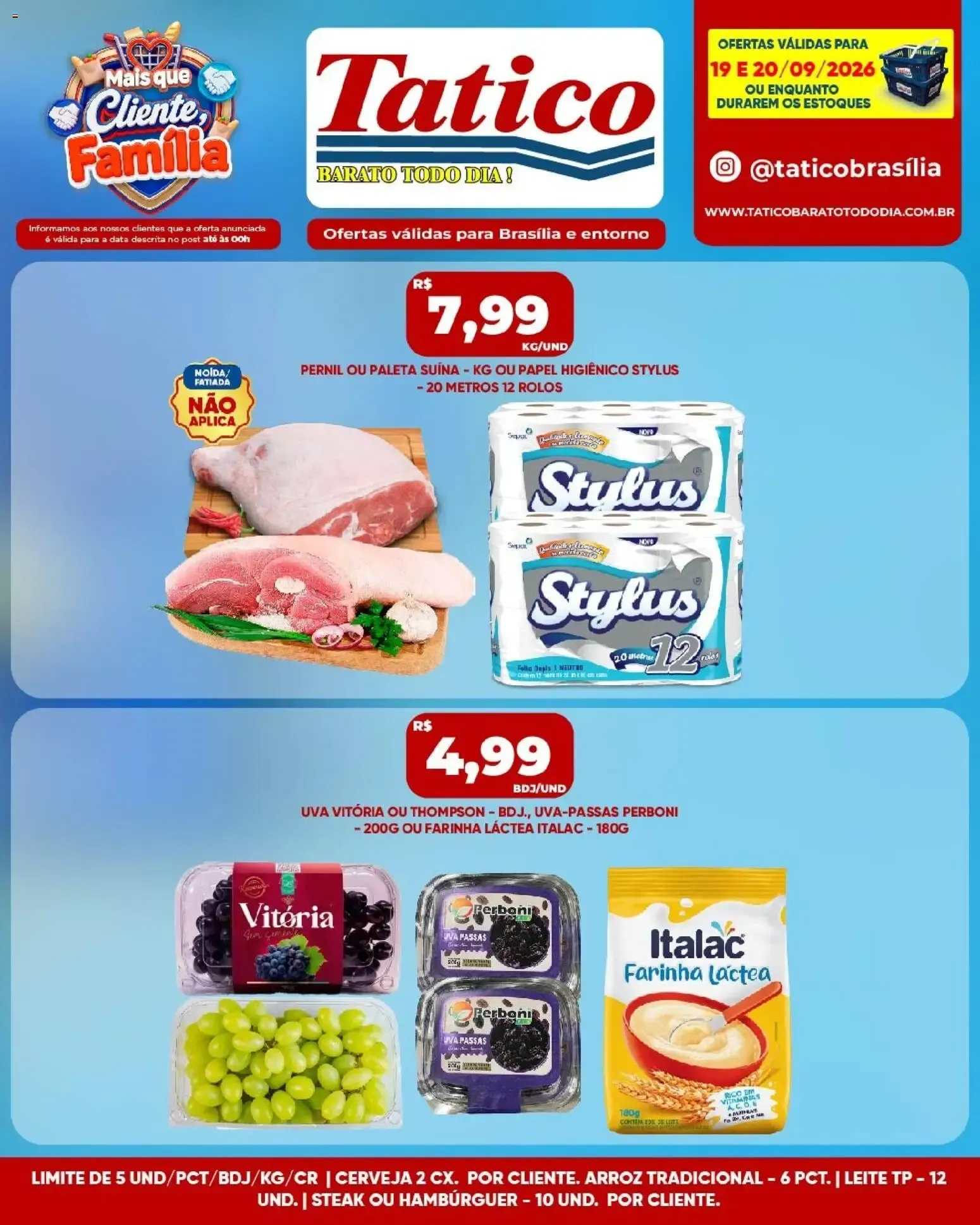 Encarte de Tatico ofertas Fim de Semana de 19/09/2026 | Promoções Online 19 de setembro até 20 de setembro 2026 - Pagina 6