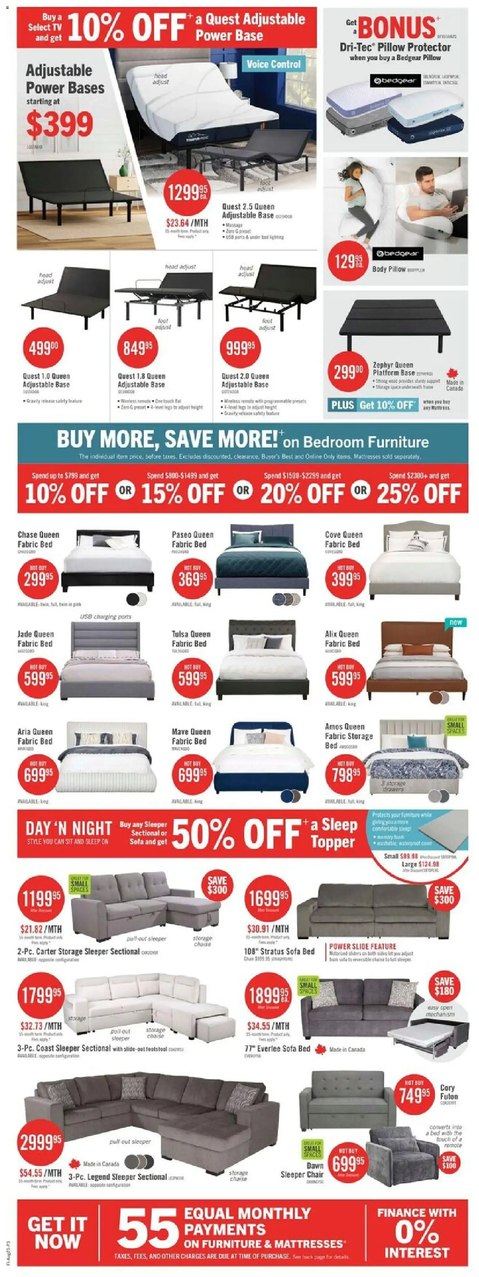 Sleep Better Sale from August 20 to September 2 2026 - flyer page 5