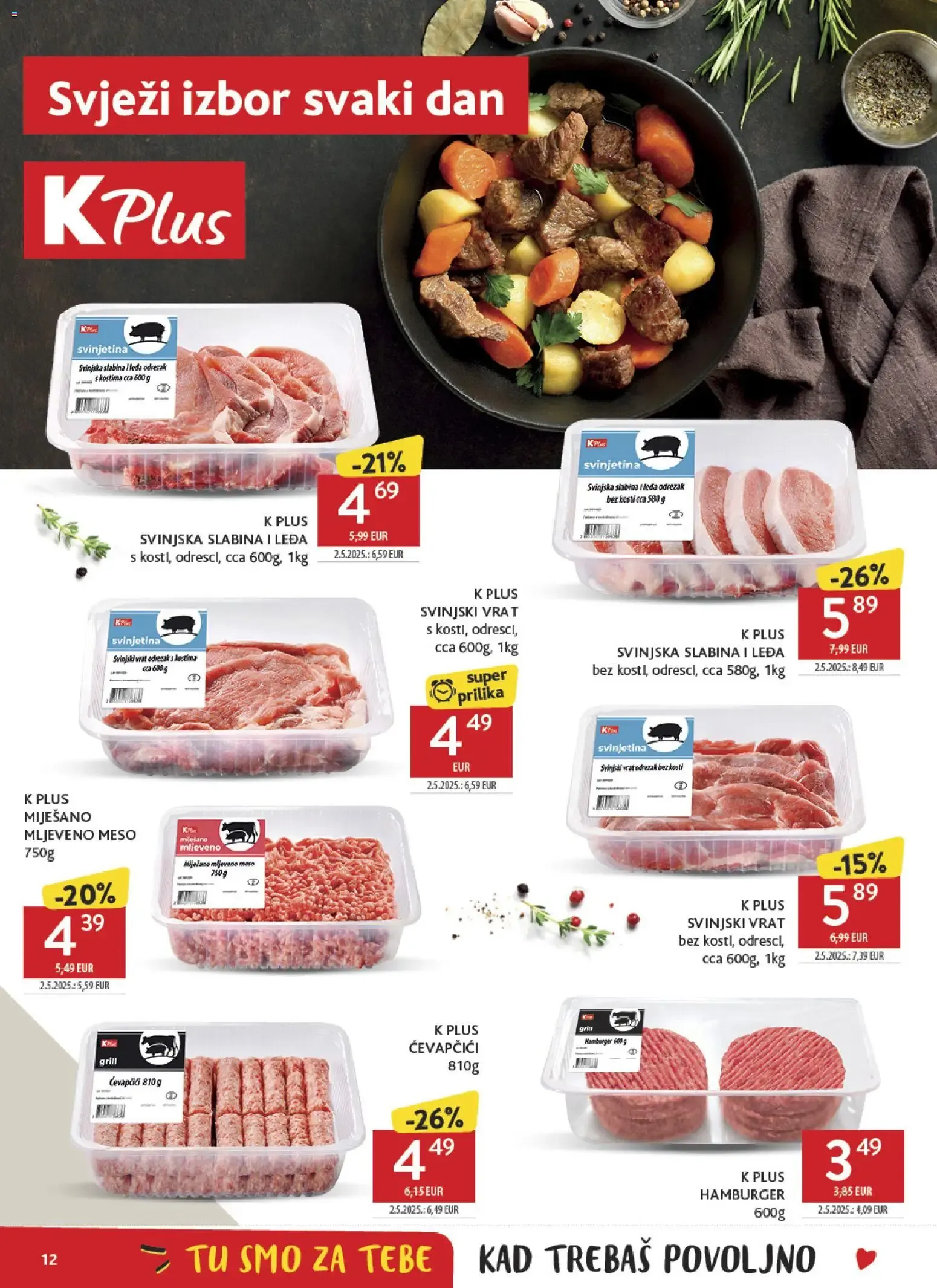 Katalog Konzum Katalog novi od 23.09.2026 na listanje > letak digitalni od 23. rujna do 29. rujna 2026. - Pregled Stranica 12