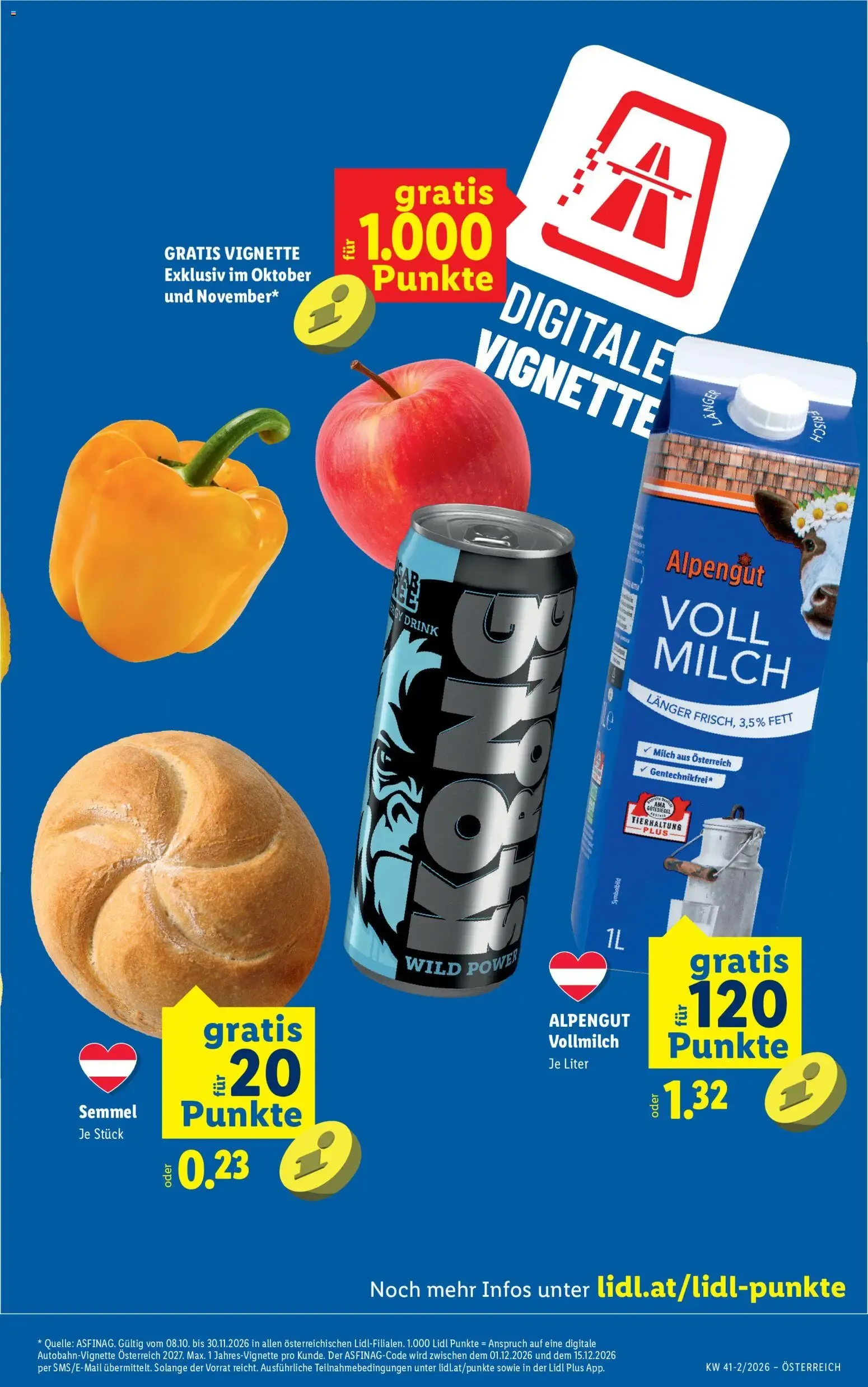 Tus puntos Lidl se convierten en recompensas. von 4. Oktober bis 8. November 2026 - Flugblätt seite 3