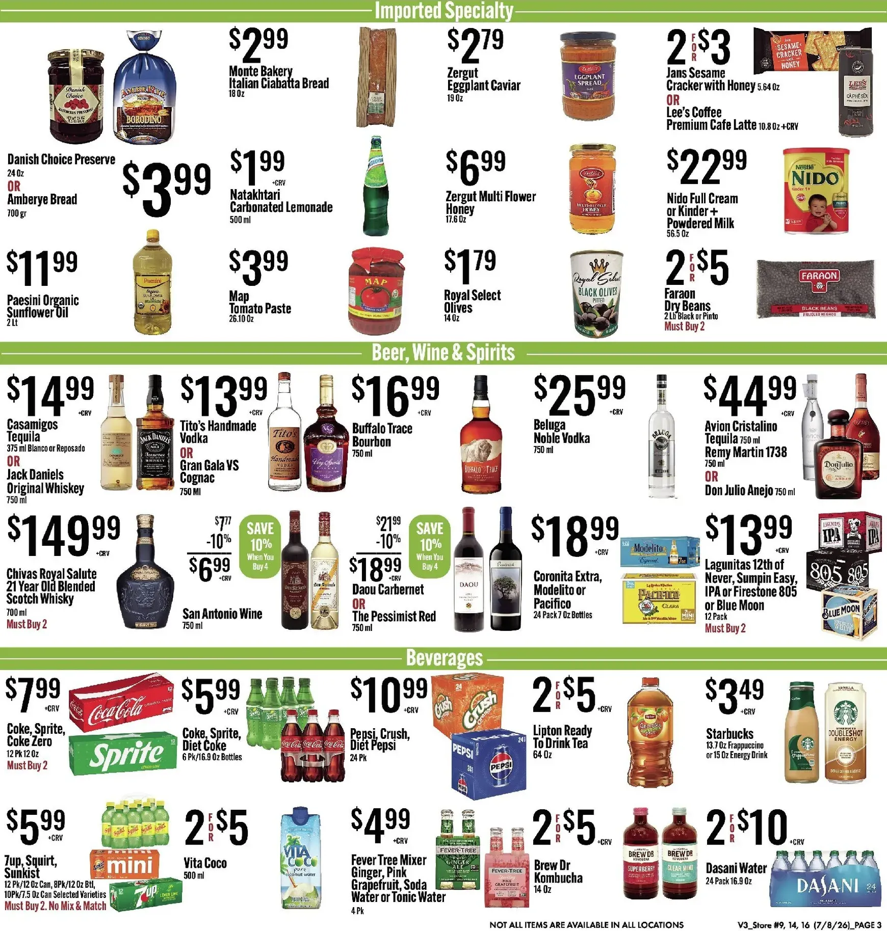 Weekly ad Current Jons leaflet valid from Wednesday 07/08/2026 to Tuesday 07/14/2026 from July 8 to July 14 2026 - Page 3