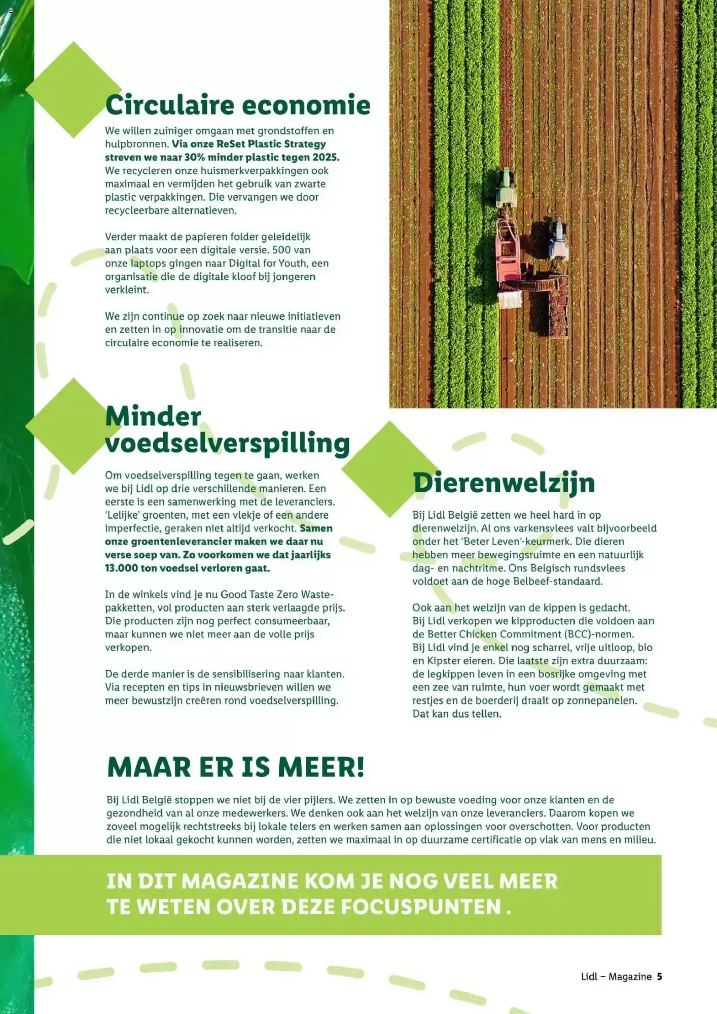 Lidl duurzaamheidsmagazine van 25 mei tot 22 januari 2027 - folder pagina 5