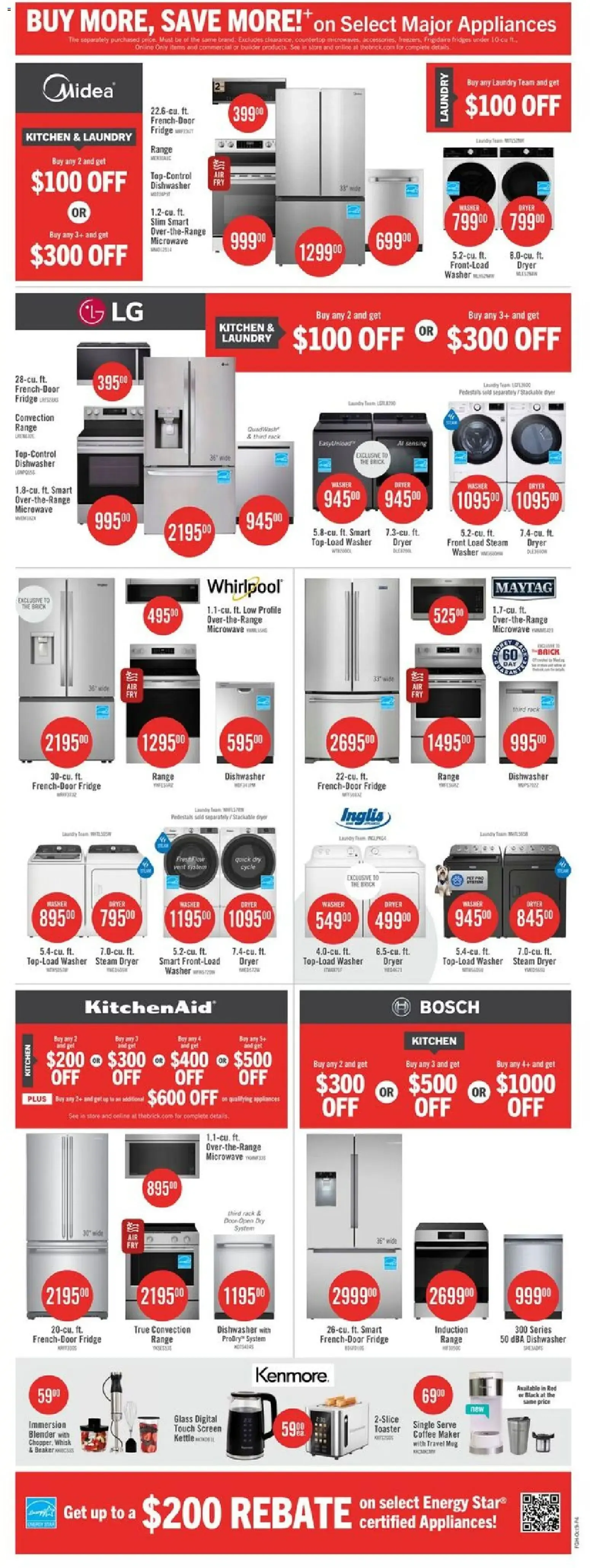 The Brick - Midnight Madness Sale from October 9 to October 12 2026 - flyer page 18