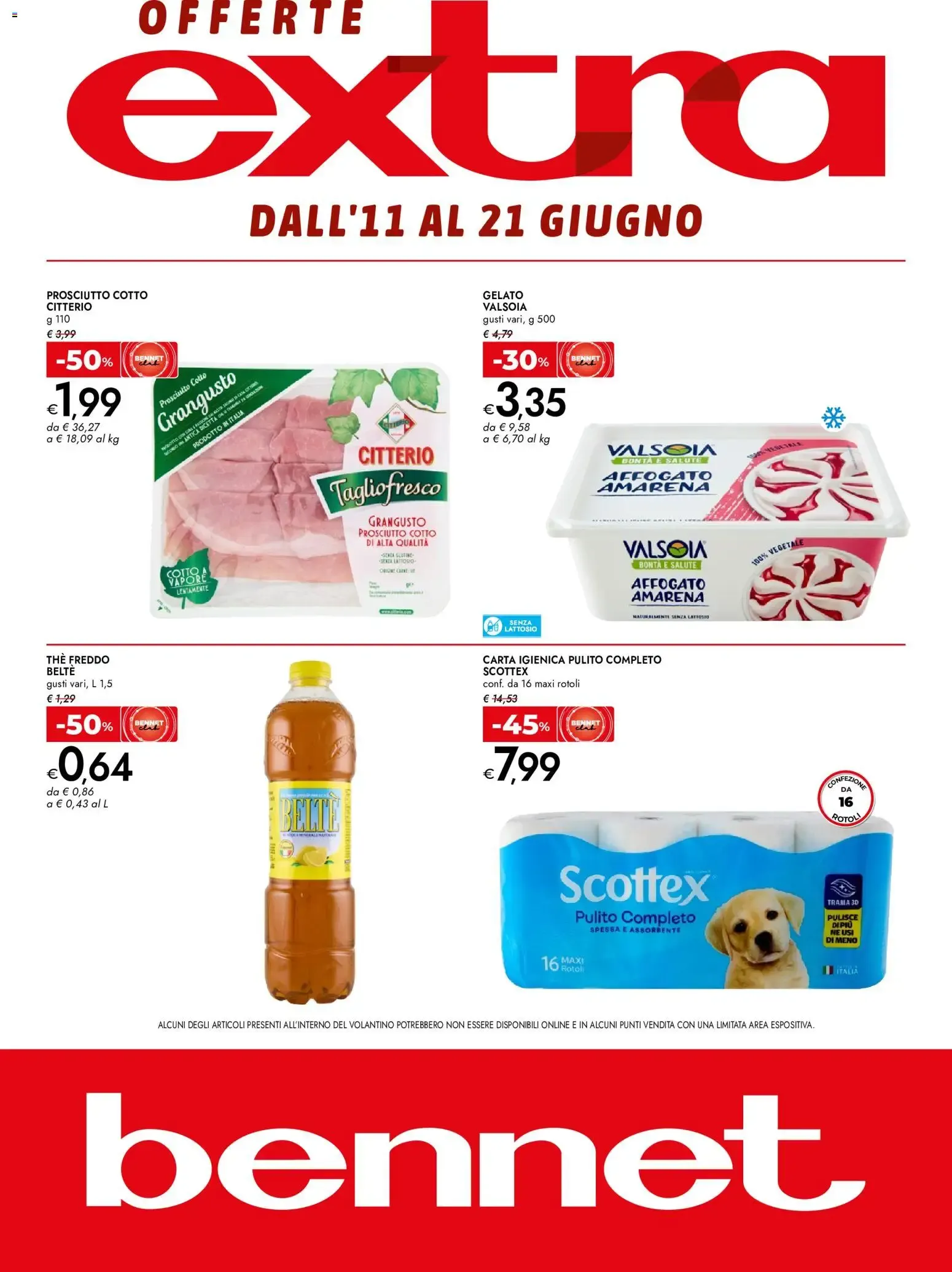 Ofertas Extra Bennet  da 11 giugno a 21 giugno di 2026 - Pagina del volantino 1
