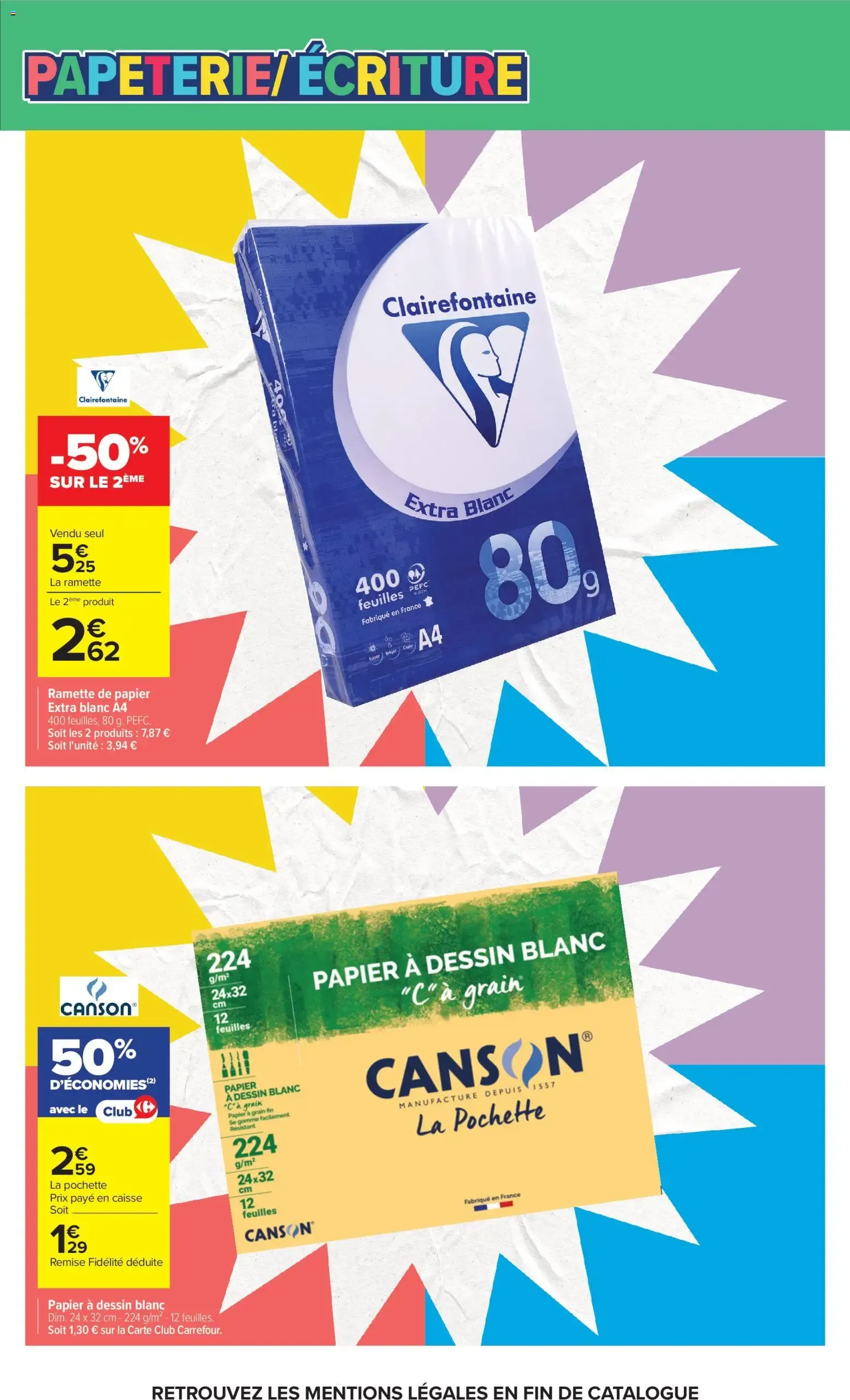 L'ÉTÉ EN MAILLOT, LA RENTREE EN GRANDS CARREAUX. du 7 juillet au 26 juillet 2026 - Catalogue page 19