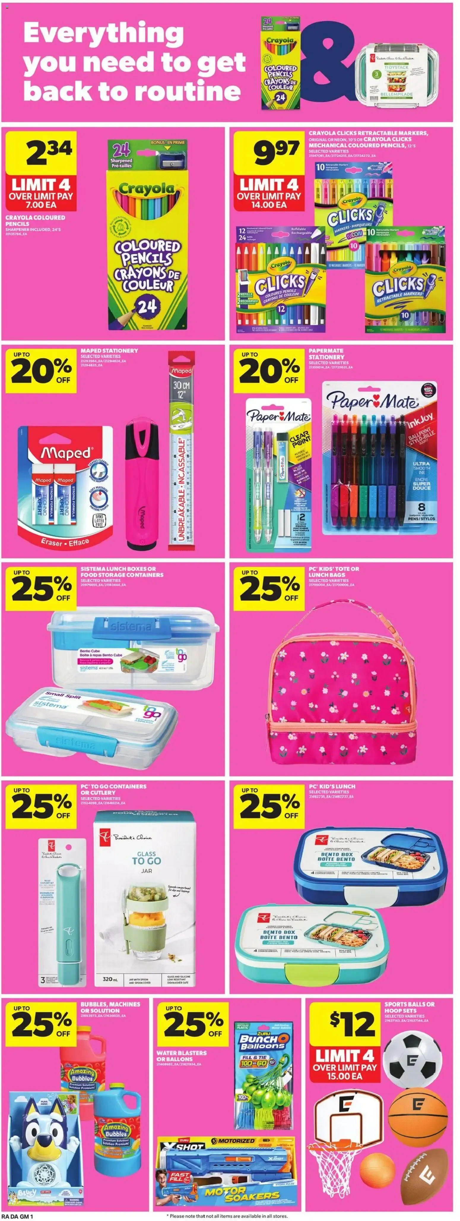Atlantic Superstore weekly flyer / circulaire from Jul 30, 2026 > weekly specials & deals from July 30 to August 5 2026 - flyer page 20