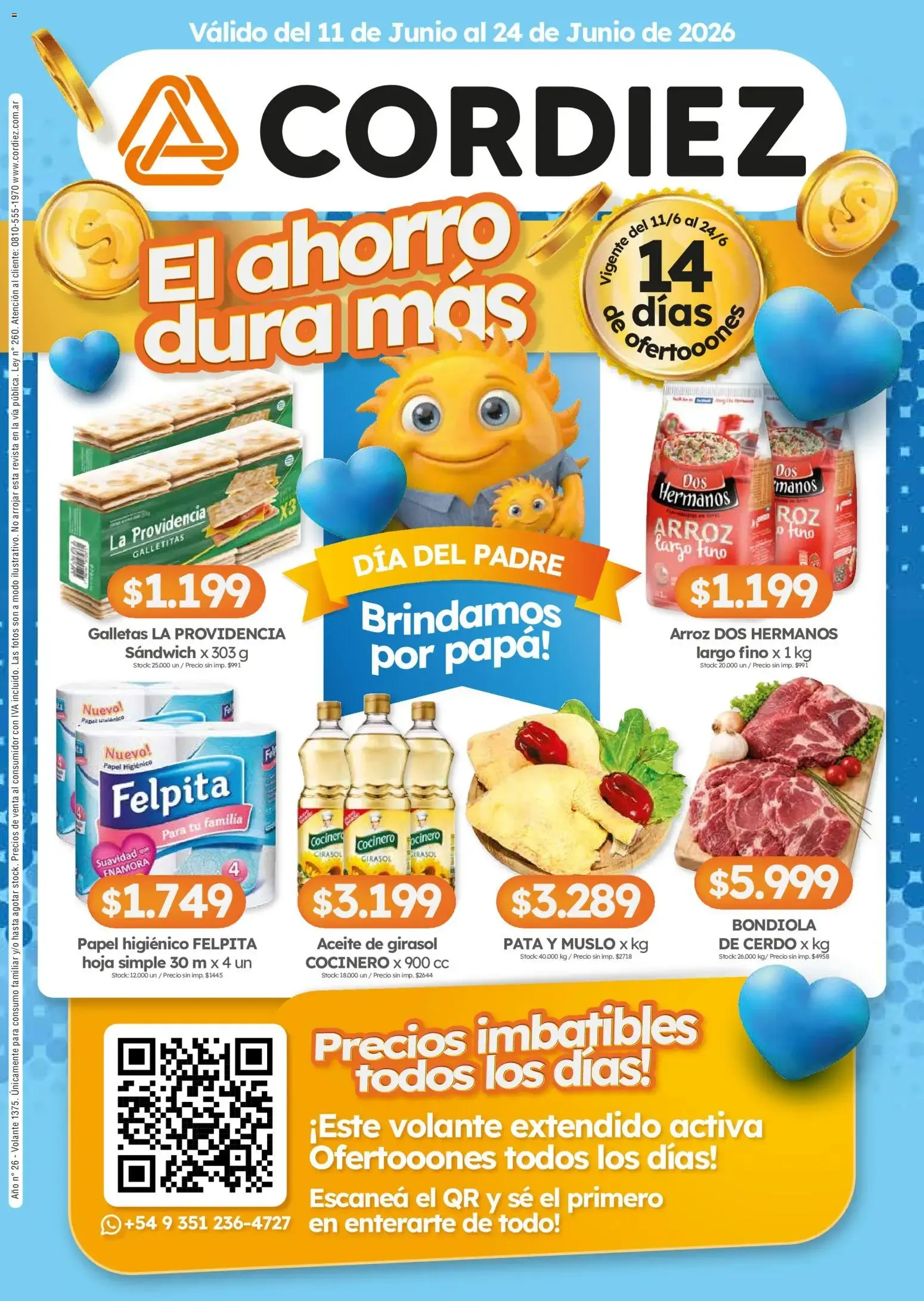 Ofertas de Cordiez ofertas || del 11/06/2026 - 24/06/2026 || Catálogo 11 de junio al 24 de junio 2026 - Página 1 del catálogo
