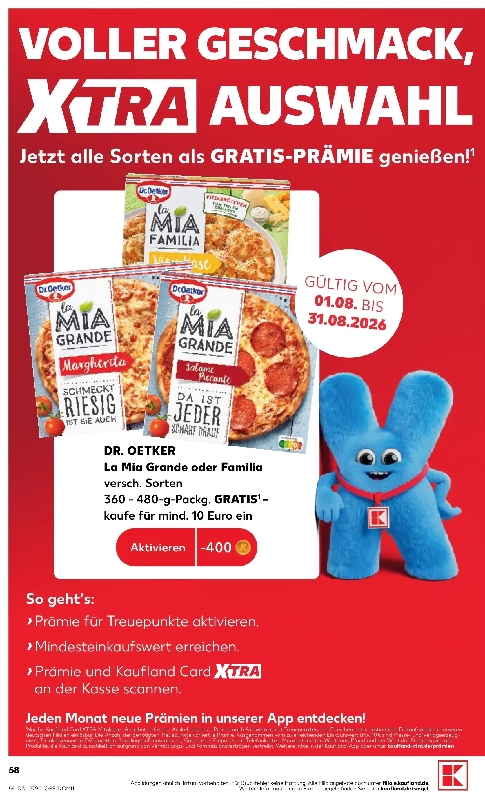 Prospekt Kaufland ab 30.07.2026 » Angebote Online zum Blättern von 30. Juli bis 5. August 2026 - Prospekt seite 58
