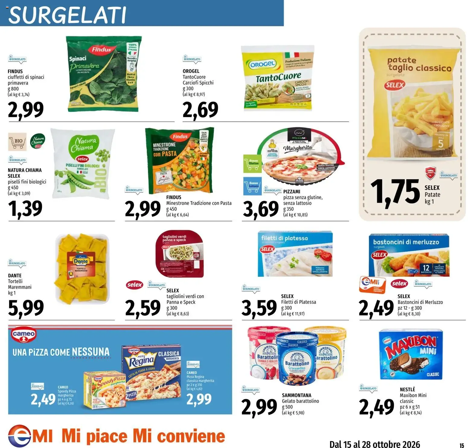 EMI volantino dal 15/10/2026 - online Offerte da 15 ottobre a 28 ottobre di 2026 - Pagina del volantino 15