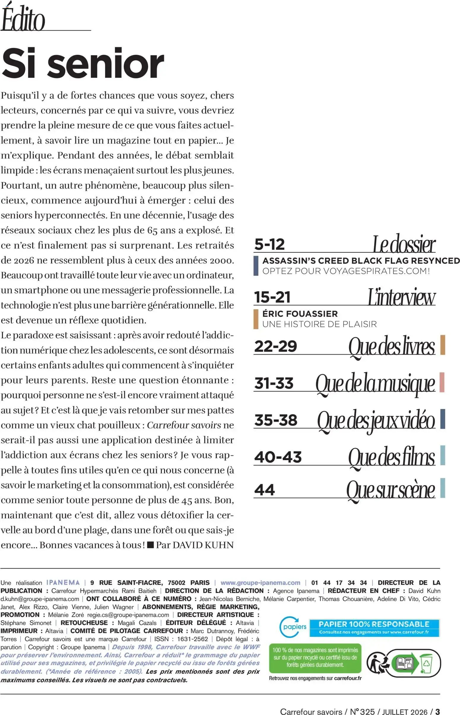 Carrefour SAVOIRS du 1 juillet au 31 juillet 2026 - Catalogue page 3
