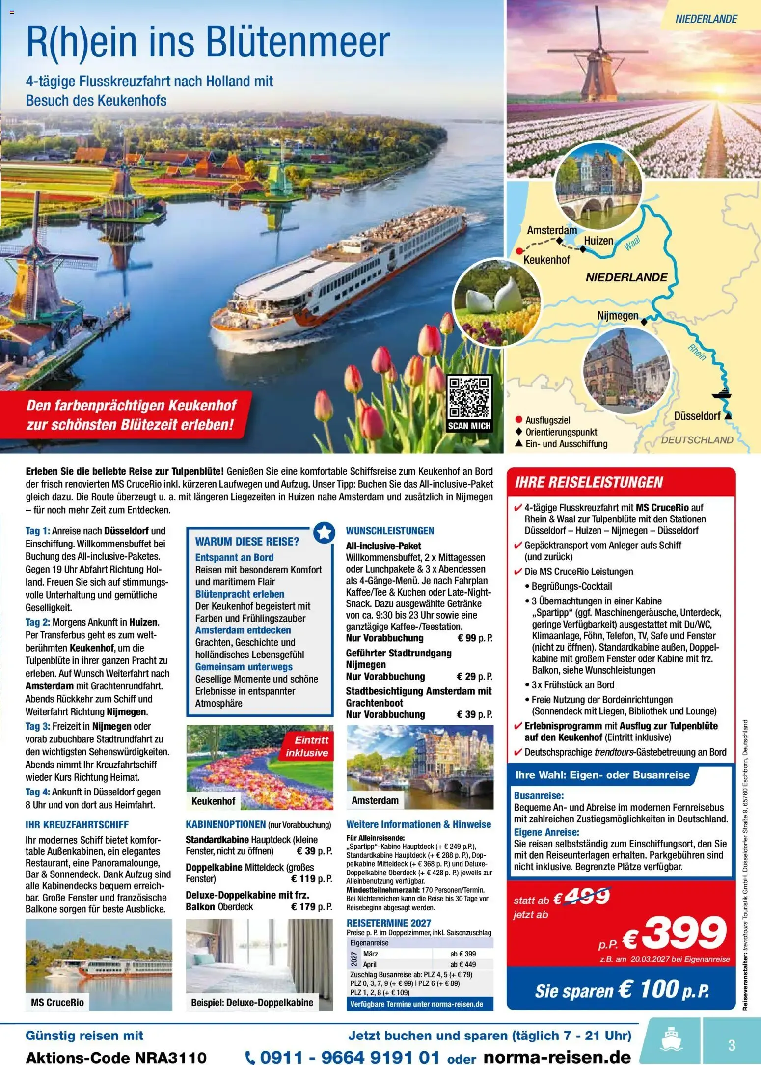 Norma Reisen (ab 01.10.2026) zum blättern » Angebote von 1. Oktober bis 31. Oktober 2026 - Prospekt seite 3