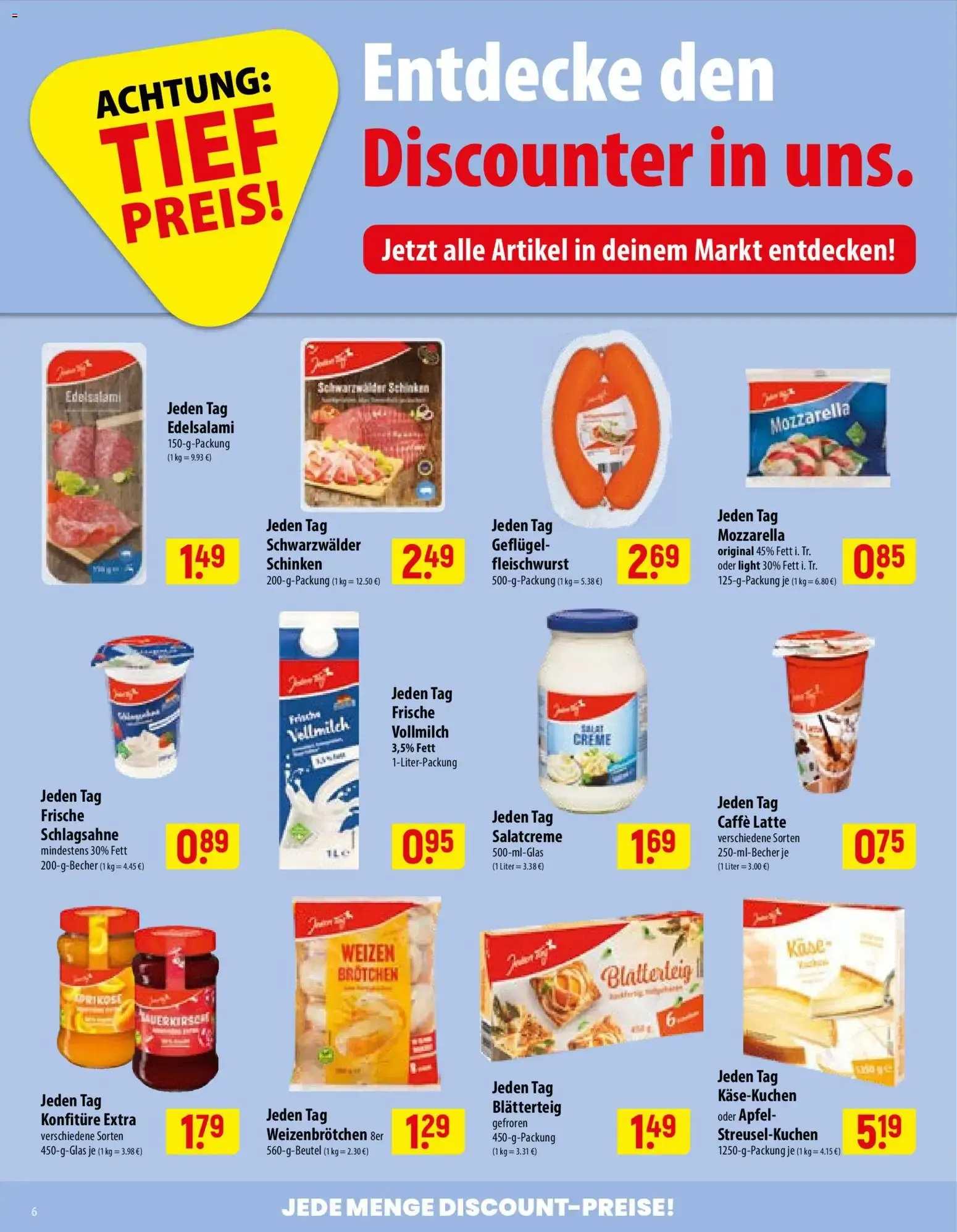 Famila Prospekt (ab 03.08.2026) zum Blättern von 3. August bis 8. August 2026 - Prospekt seite 6
