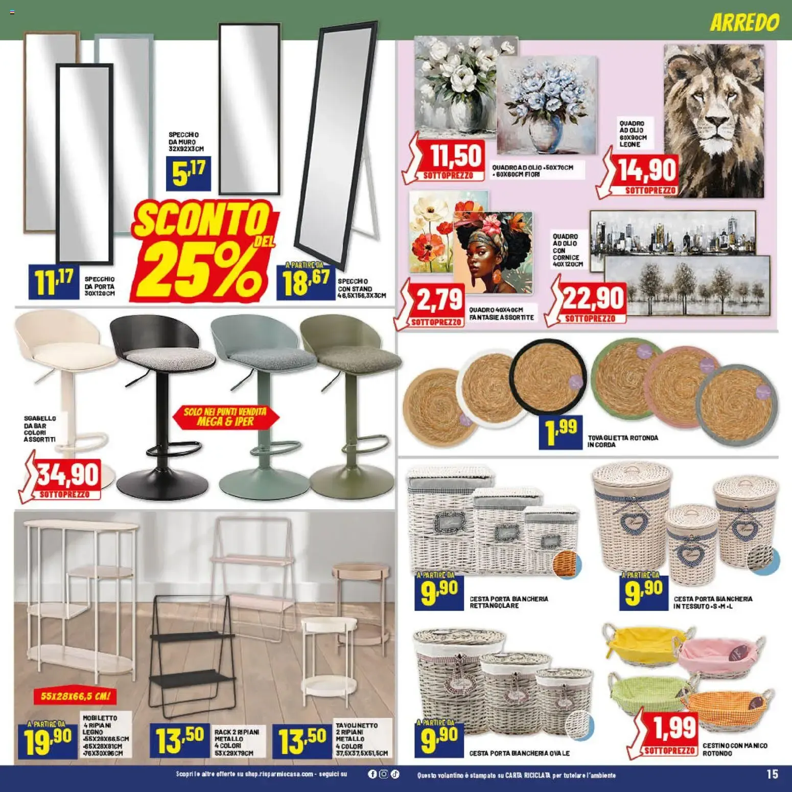 Volantino Risparmio Casa Anteprima dal (24/09/2026) > Offerte e Catalogo da 24 settembre a 11 ottobre di 2026 - Pagina del volantino 14
