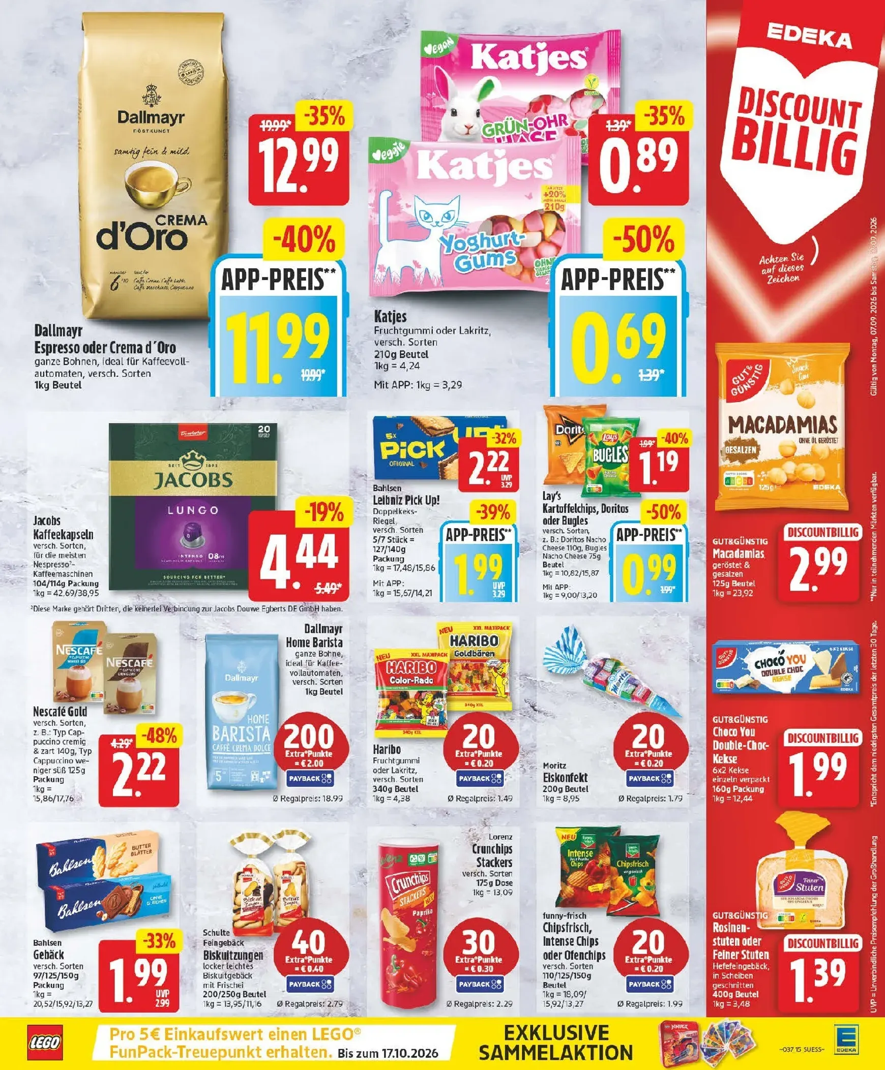 Edeka Prospekt nächste Woche – von Montag 07.09.2026 bis Samstag 12.09.2026 von 7. September bis 12. September 2026 - Prospekt seite 15