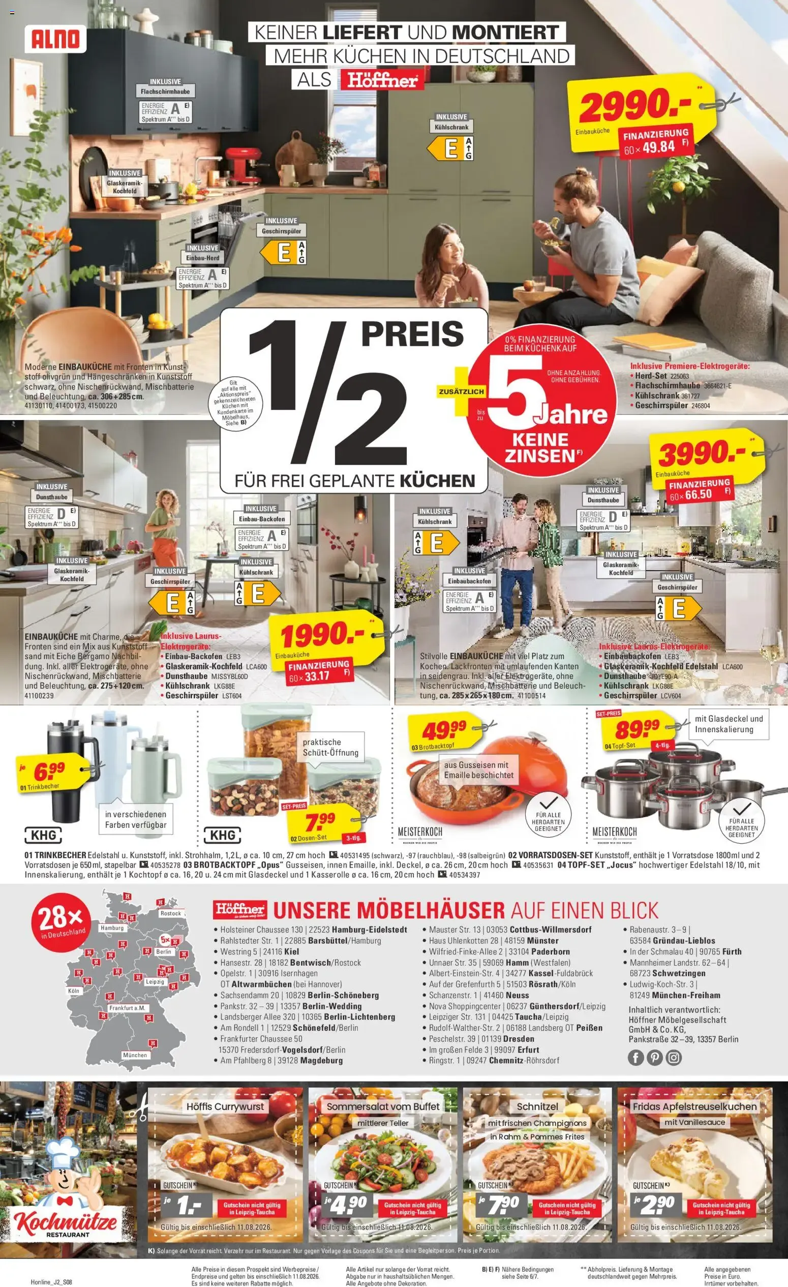 Höffner ROTE PREISE von 29. Juli bis 11. August 2026 - Prospekt seite 8