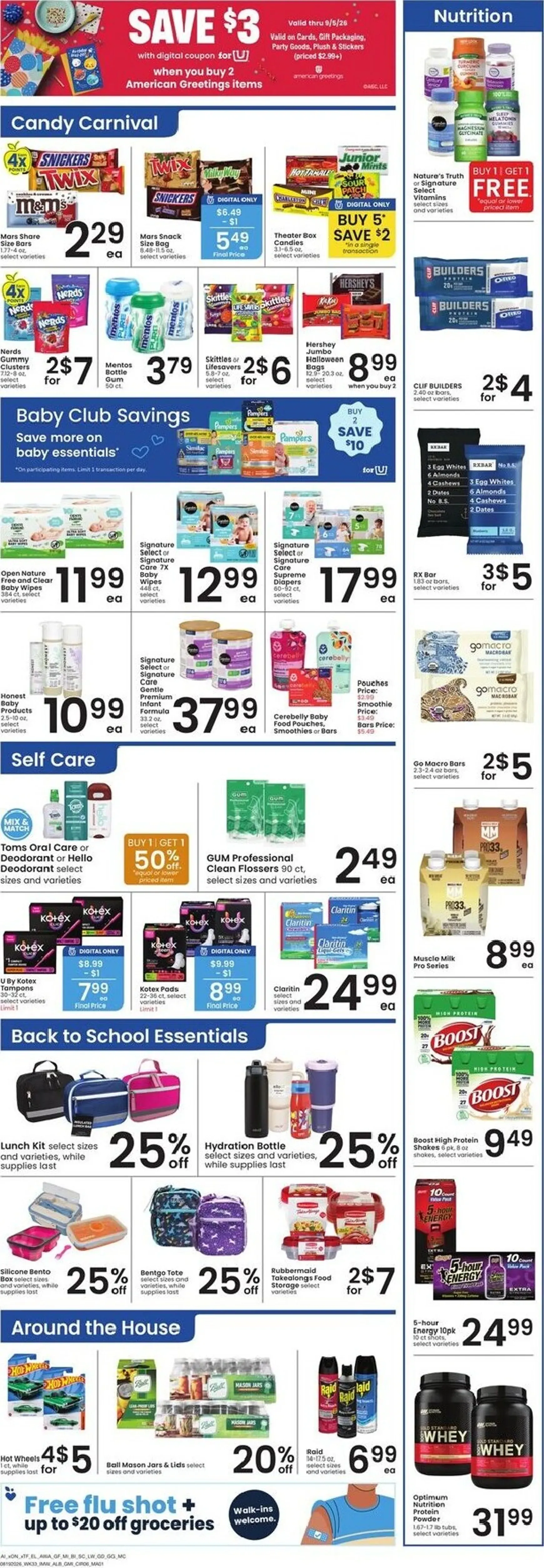 Weekly ad Current Albertsons leaflet valid from Wednesday 08/19/2026 to Tuesday 08/25/2026 from August 19 to August 25 2026 - Page 7