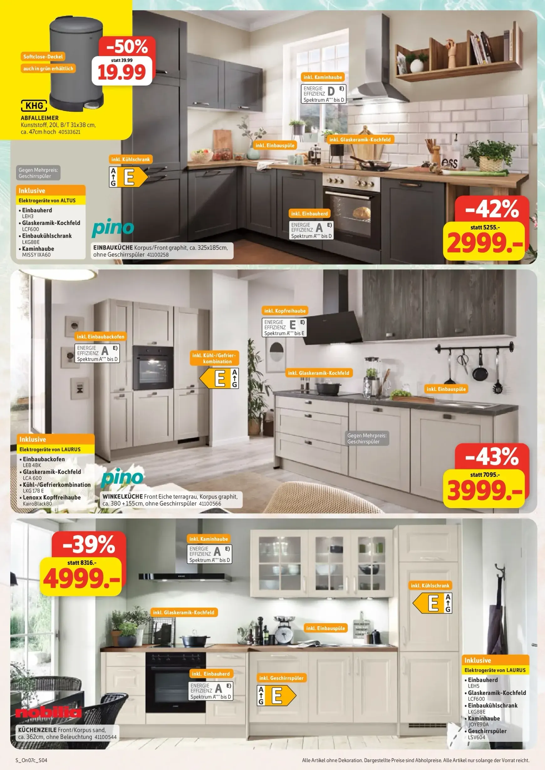 Sconto - Deutschlands günstigstes Möbelhaus! SSV Sommer Spar Verkauf von 15. Juli bis 11. August 2026 - Prospekt seite 4