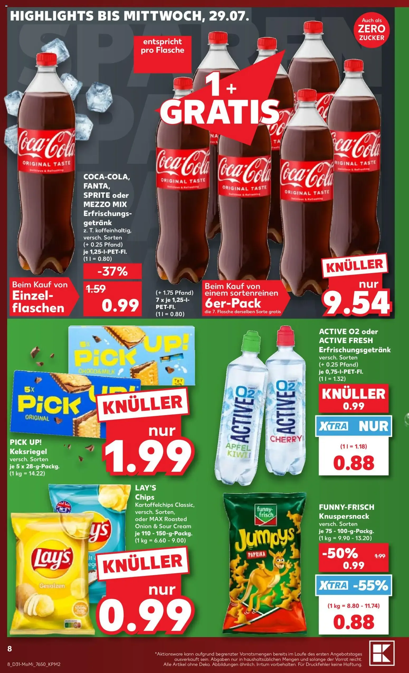 Kaufland - Richtig Sparen zum Wochenstart van 27 juli tot 29 juli 2026 - Folder pagina 8