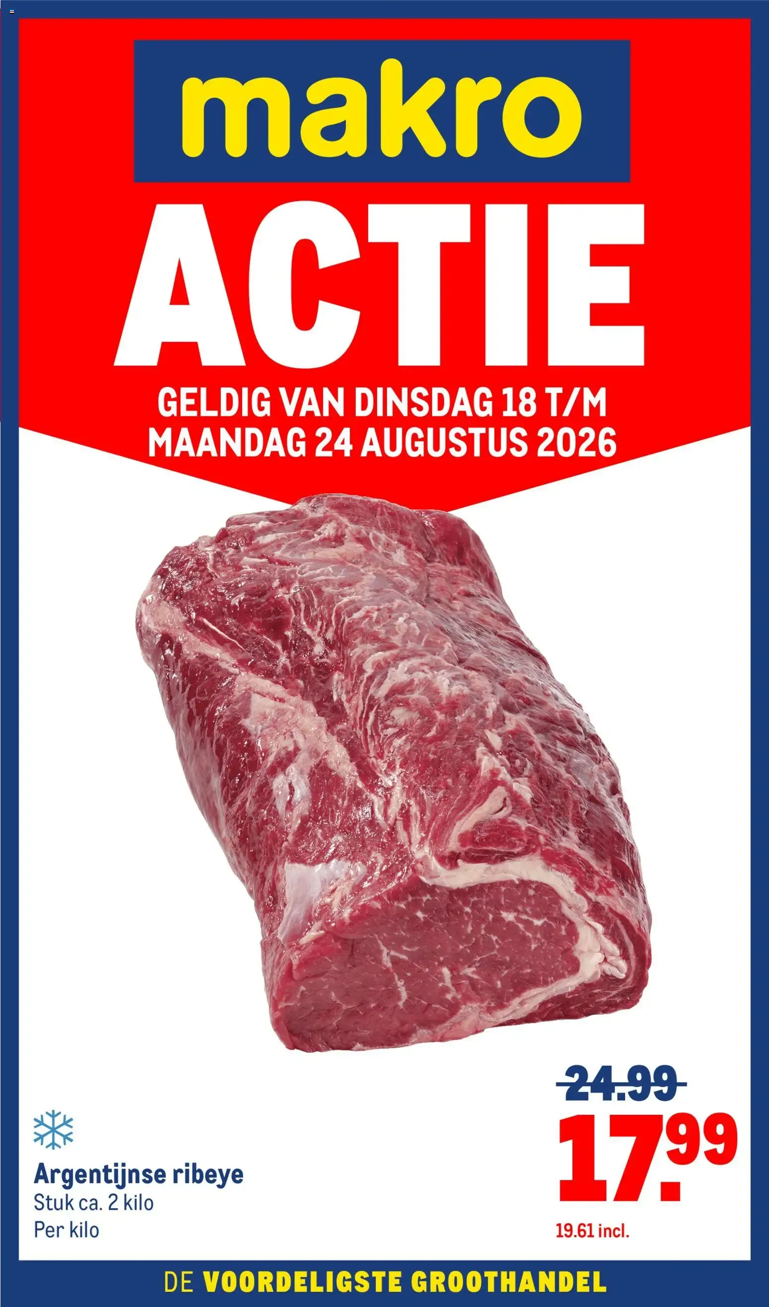 Makro= van 18 augustus tot 24 augustus 2026 - Folder pagina 1