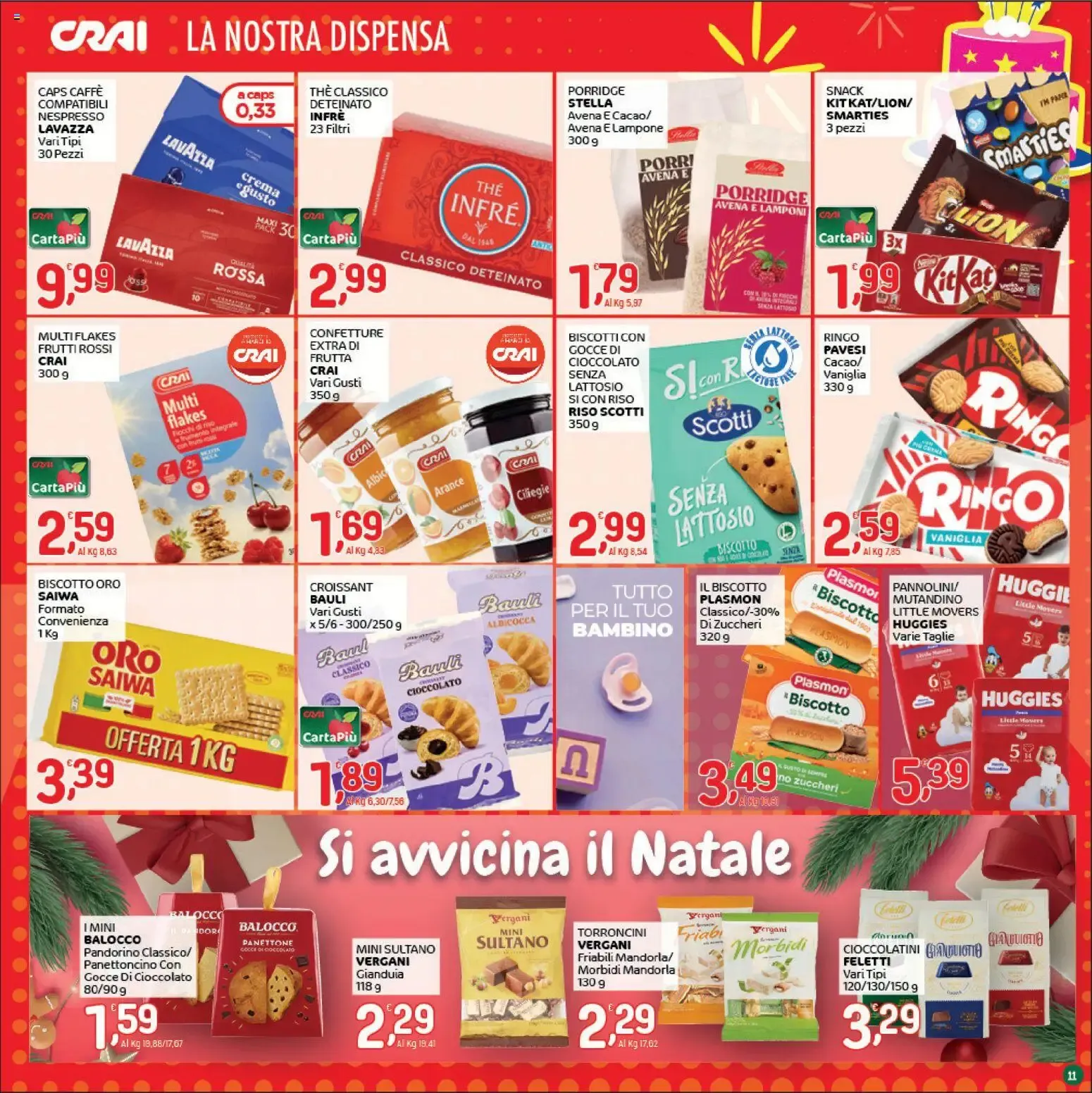 CRAI Sottocosto in Festa - Grande Anniversario da 29 ottobre a 7 novembre di 2026 - Pagina del volantino 11