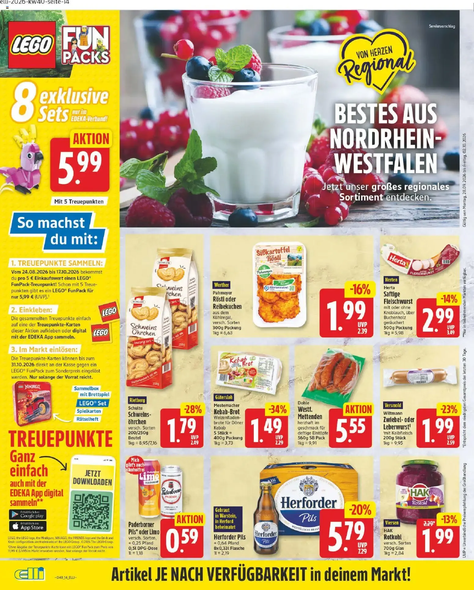 Aktuelle Elli Angebote von 28. September bis 2. Oktober 2026 - Prospekt seite 14
