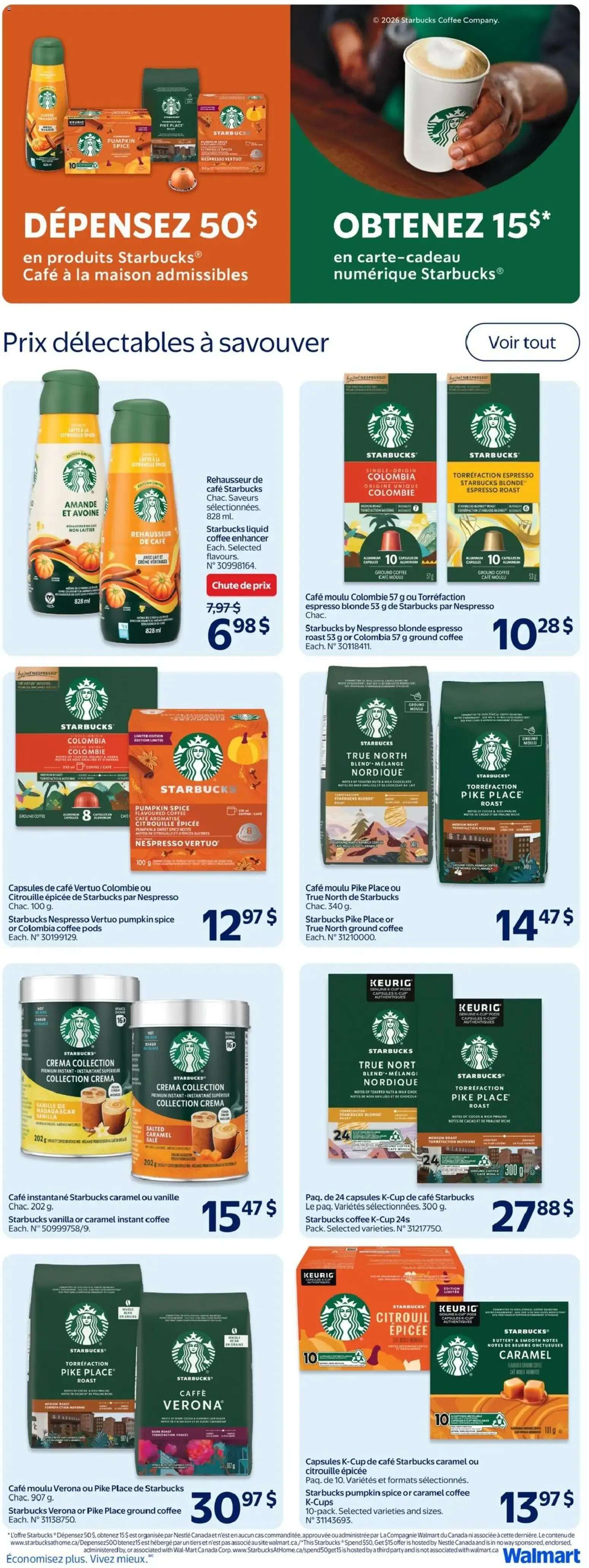 Walmart circulaire from Oct 8, 2026 > weekly specials & deals from October 8 to October 14 2026 - flyer page 21