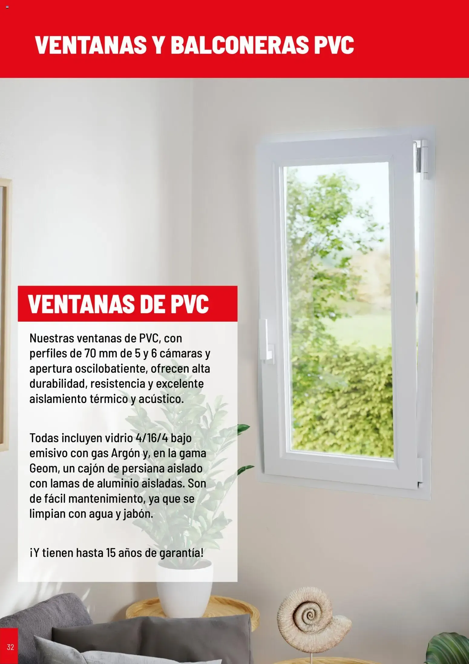 Catálogo de Brico Depôt Catálogo Puertas y Ventanas 2026 7 de octubre al 31 de diciembre 2026 - Página 32