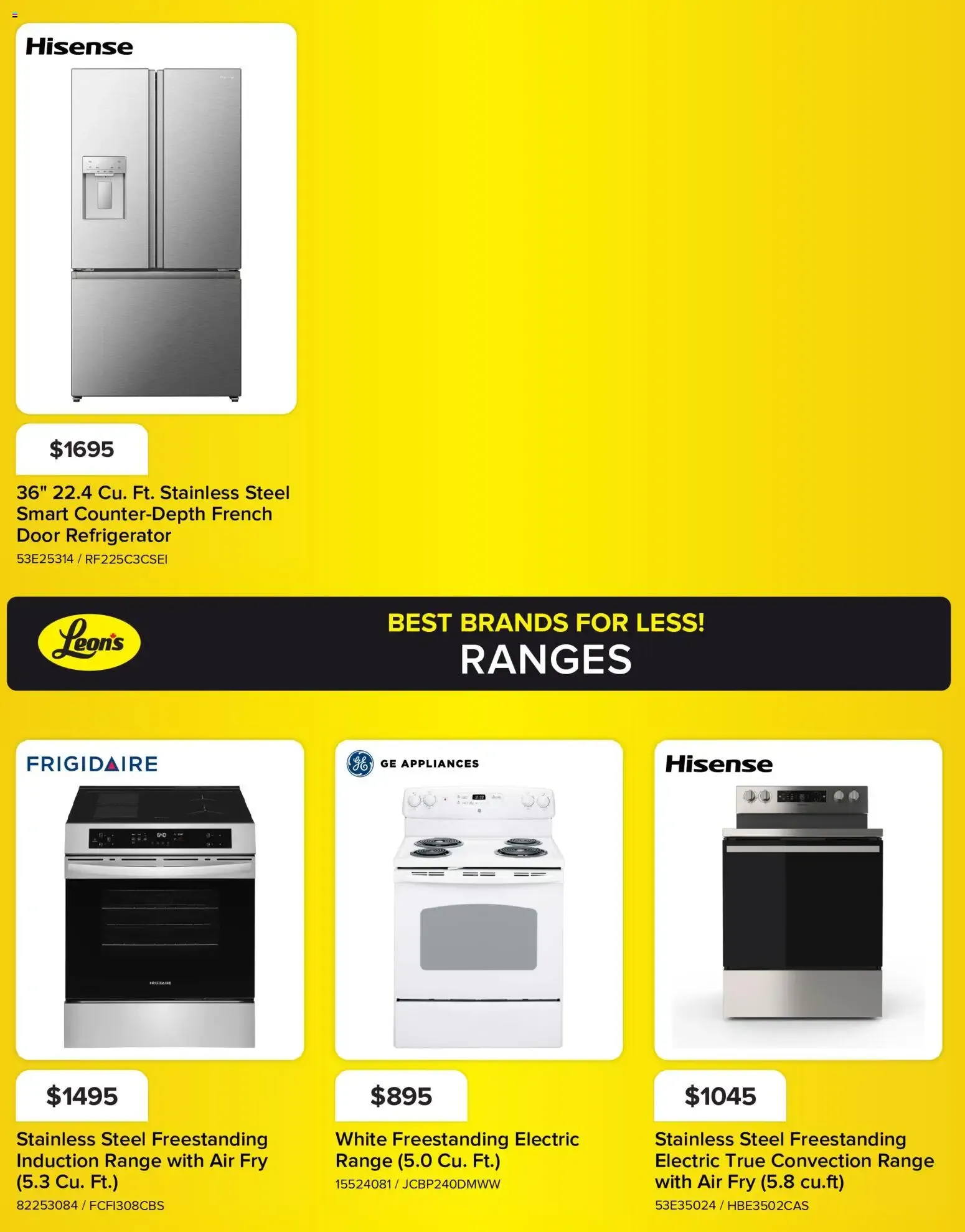 Leon's flyer - BBFL Appliances from Oct 1, 2026 > weekly specials & deals from October 1 to October 7 2026 - flyer page 4