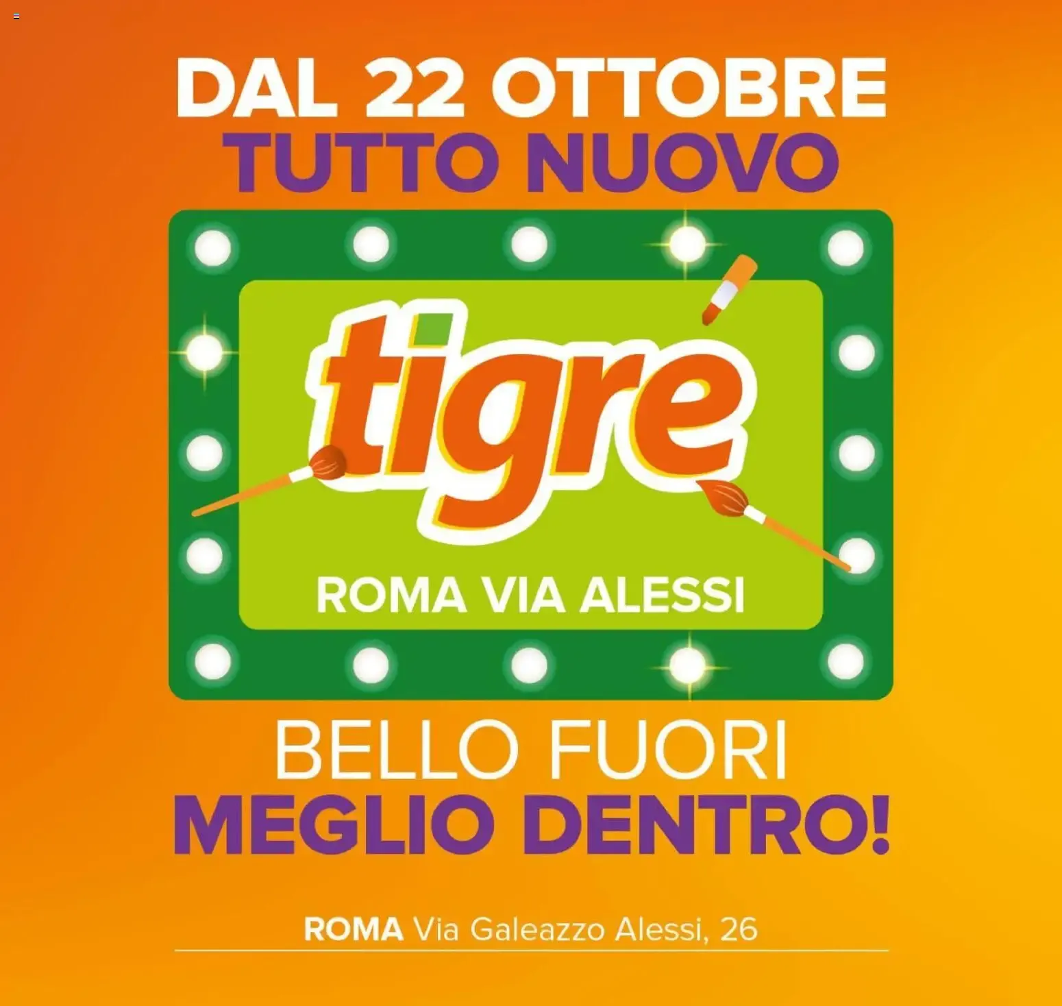 Nuovo Tigre volantino Tutto Nuovo Roma dal 22/10/2026 > offerte anteprima 🛍️ da 22 ottobre a 5 novembre di 2026 - Pagina del volantino 1