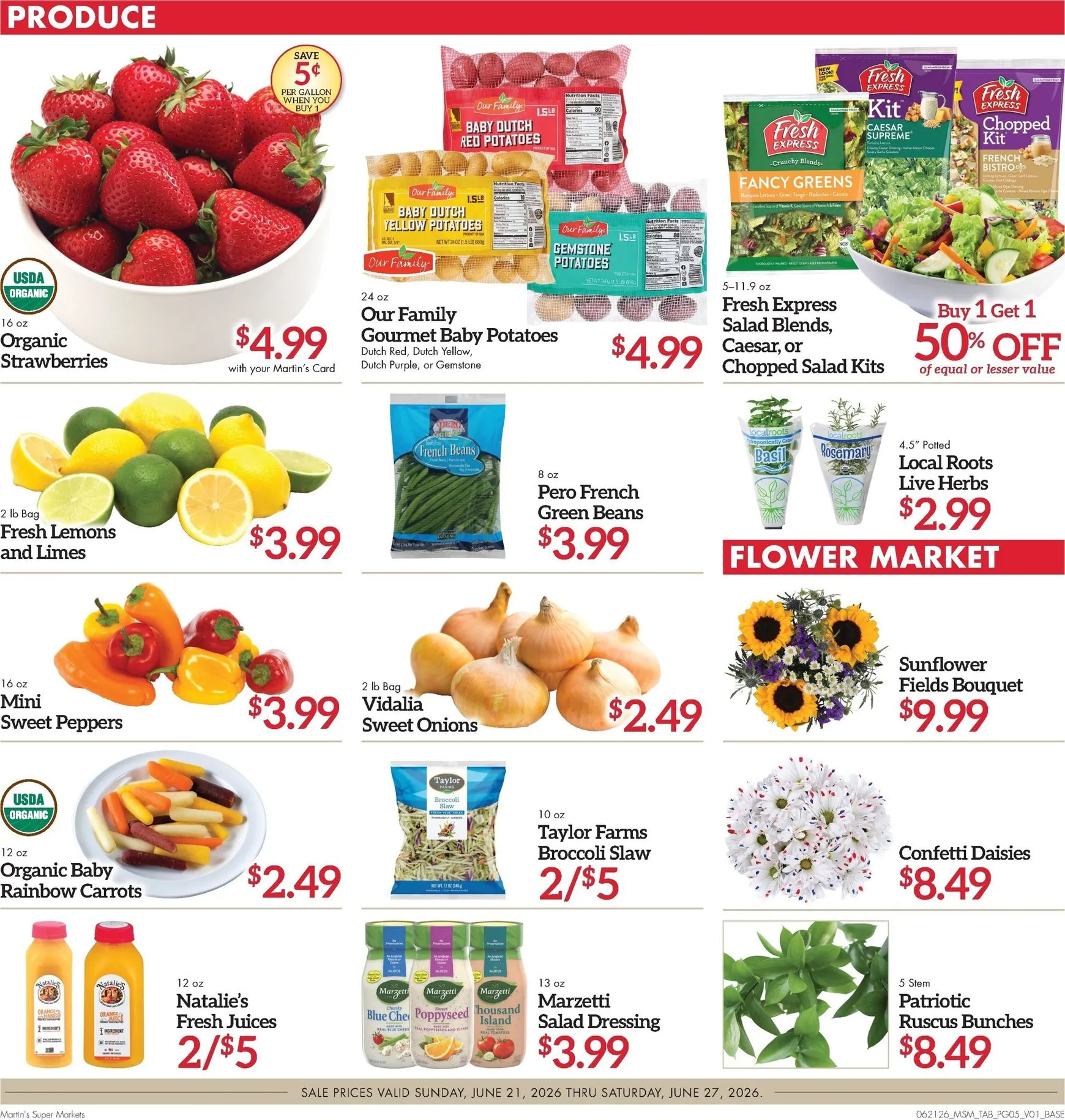 Weekly ad Current Martin's Super Markets leaflet valid from Sunday 06/21/2026 to Saturday 06/27/2026 from June 21 to June 27 2026 - Page 5