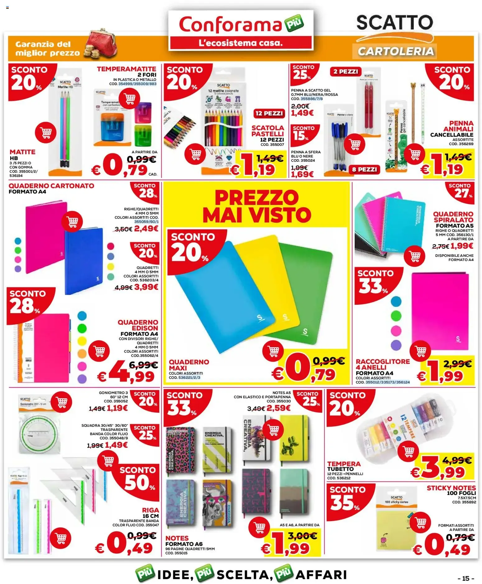 Nuovo Conforama volantino dal 24/08/2026 > offerte anteprima 🛍️ da 24 agosto a 20 settembre di 2026 - Pagina del volantino 15