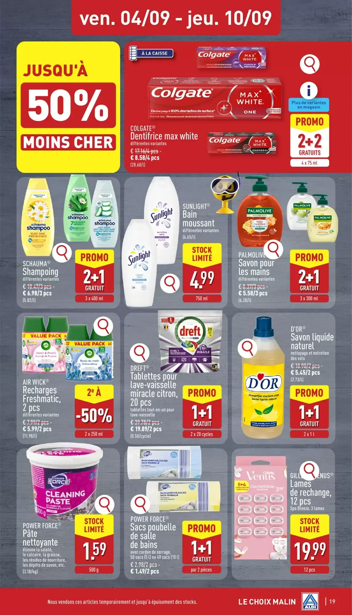 ALDI Dépliant 31/08 - 05/09 van 31 augustus tot 5 september 2026 - folder pagina 19