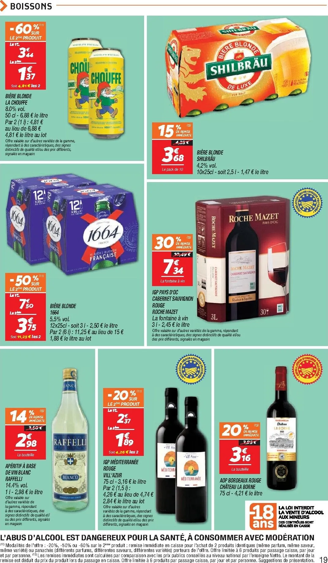 Netto: 100% Reembolso en el 3er Producto de Confitería du 20 octobre au 26 octobre 2026 - Catalogue page 19