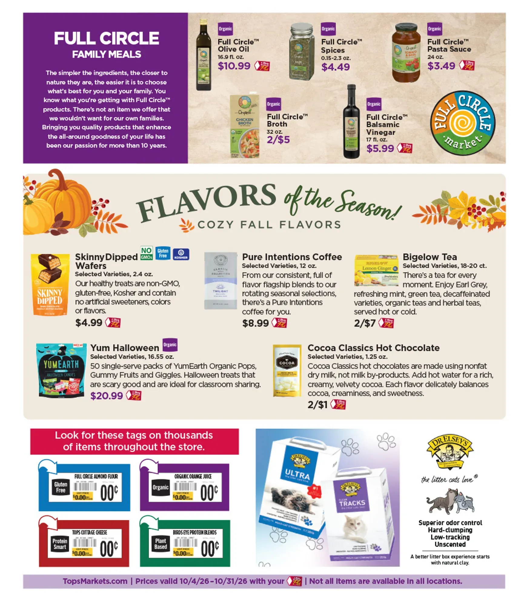 Weekly ad Current Tops Markets - Natural & Organics Spotlight leaflet valid from Sunday 10/04/2026 to Saturday 10/31/2026 from October 4 to October 31 2026 - Page 4