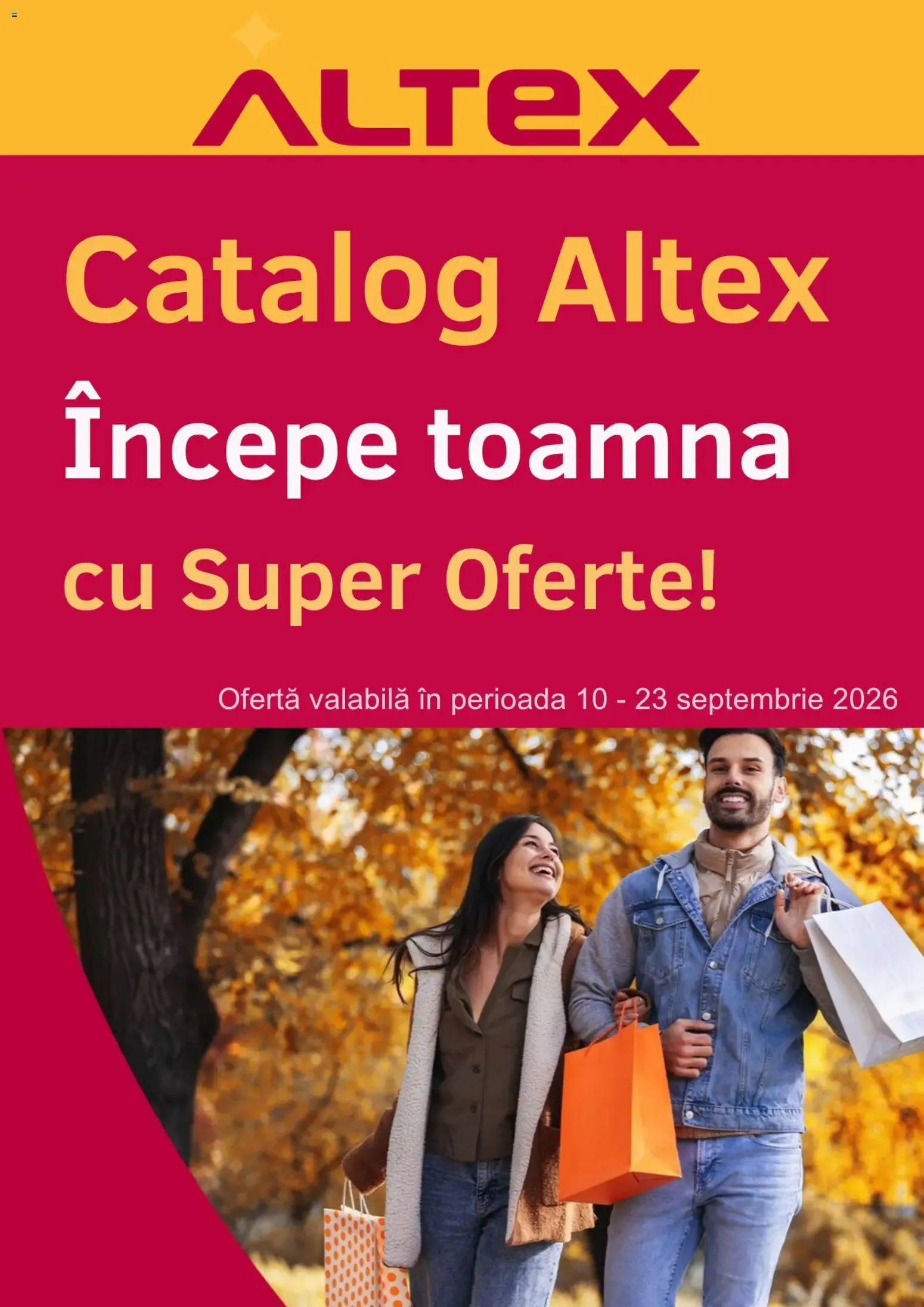 Catalog Catalog Altex Începe toamna cu Super Oferte! de la 10 septembrie până la 23 septembrie 2026 - Revista Pagina 1