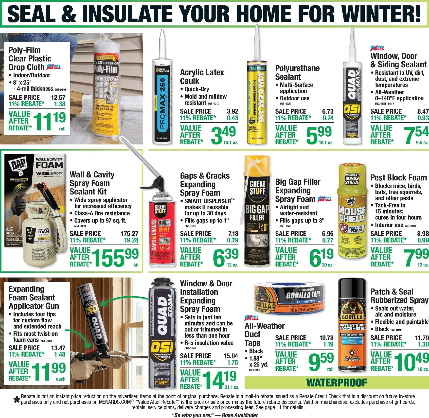 Weekly ad Menards - 11% Rebate on Everything! from October 8 to October 18 2026 - Page 13