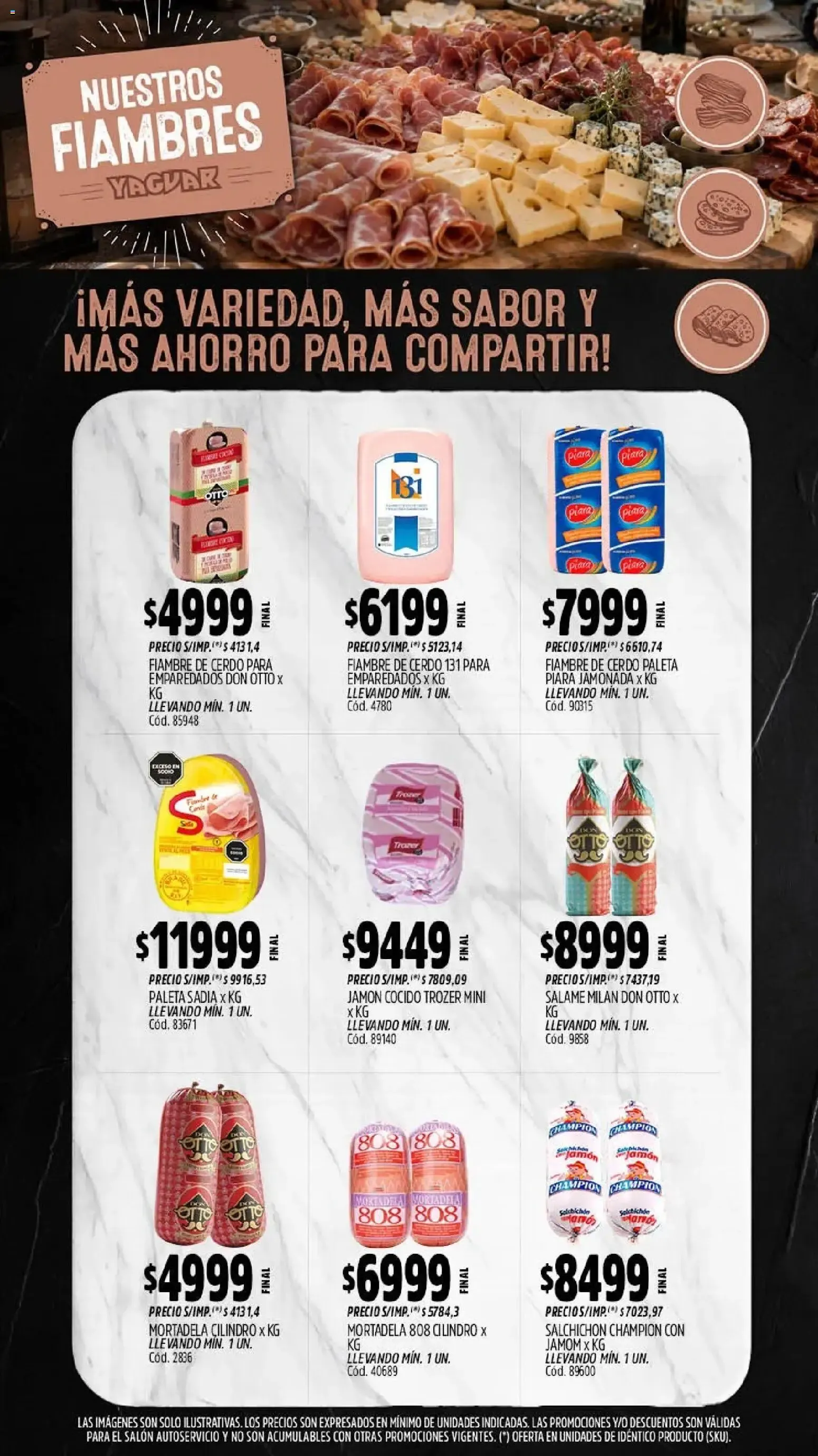 Ofertas de Mayorista Yaguar - Ofertas Salvajes 3 de agosto al 9 de agosto 2026 - Página 9 del catálogo