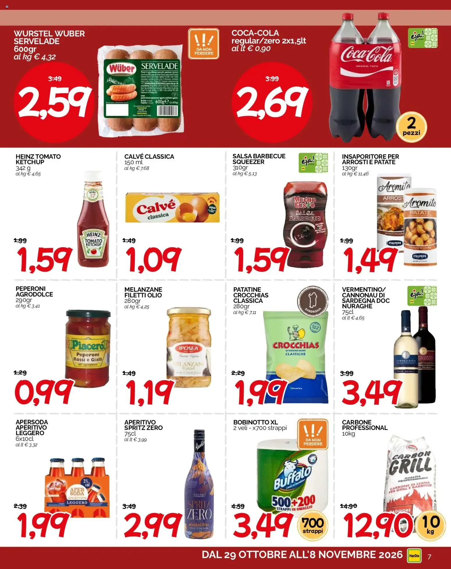 HarDis volantino dal 29/10/2026 - online Offerte da 29 ottobre a 8 novembre di 2026 - Pagina del volantino 7