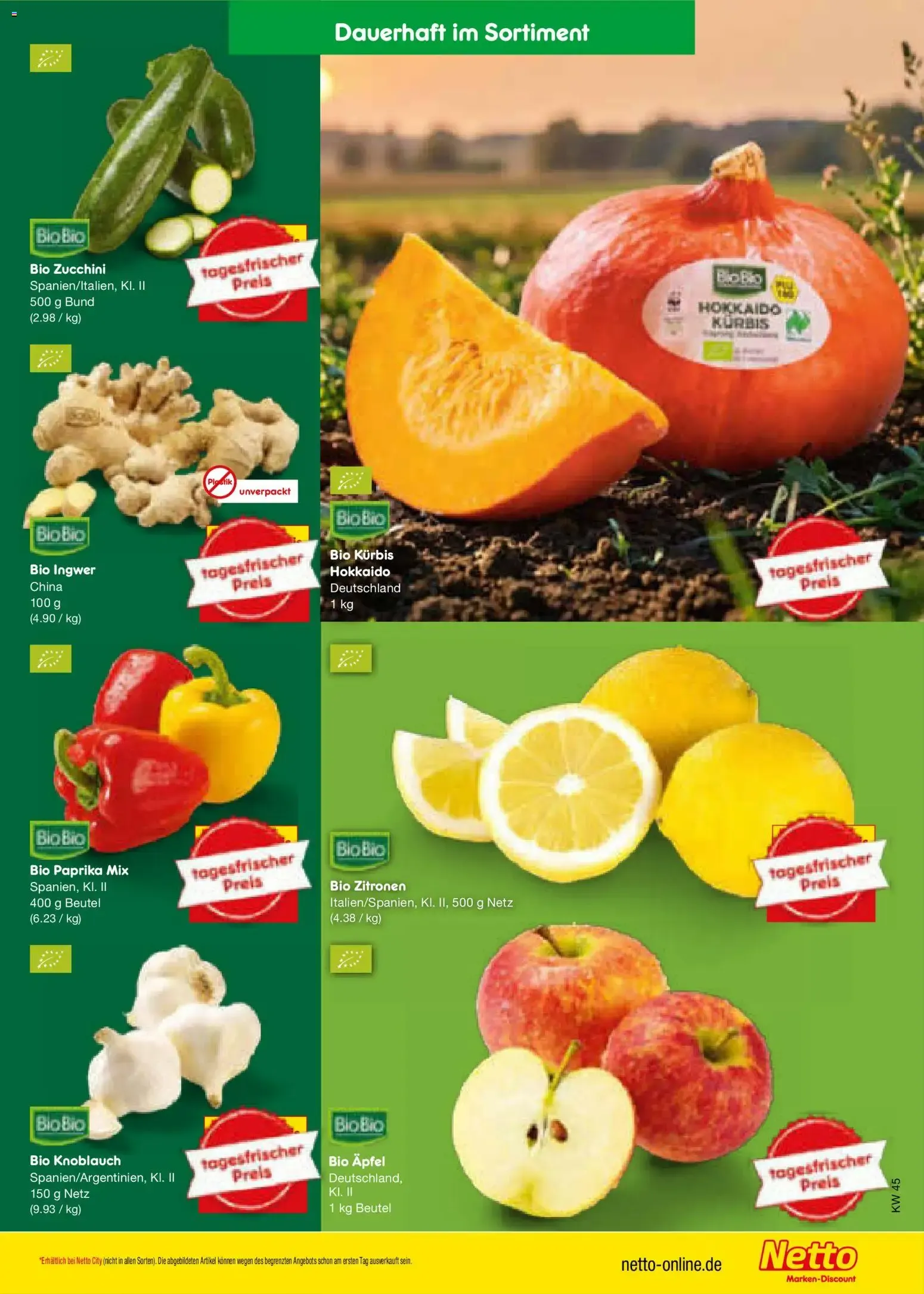 Netto Marken-Discount Prospekt (ab 02.11.2026) » Angebote von 2. November bis 7. November 2026 - Prospekt seite 9