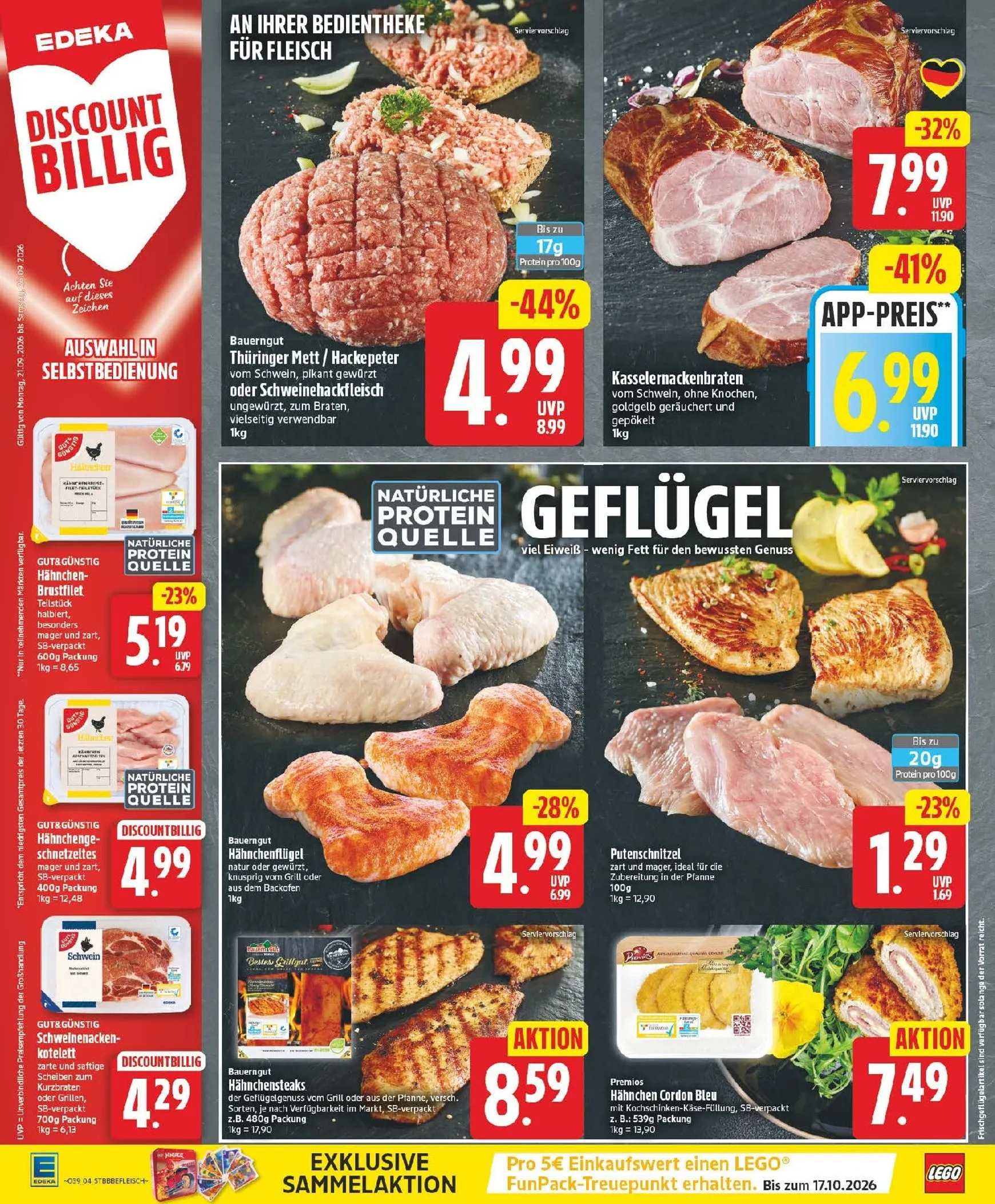 MIT DER EDEKA APP SPARST DU NOCH MEHR! von 21. September bis 26. September 2026 - Prospekt seite 4