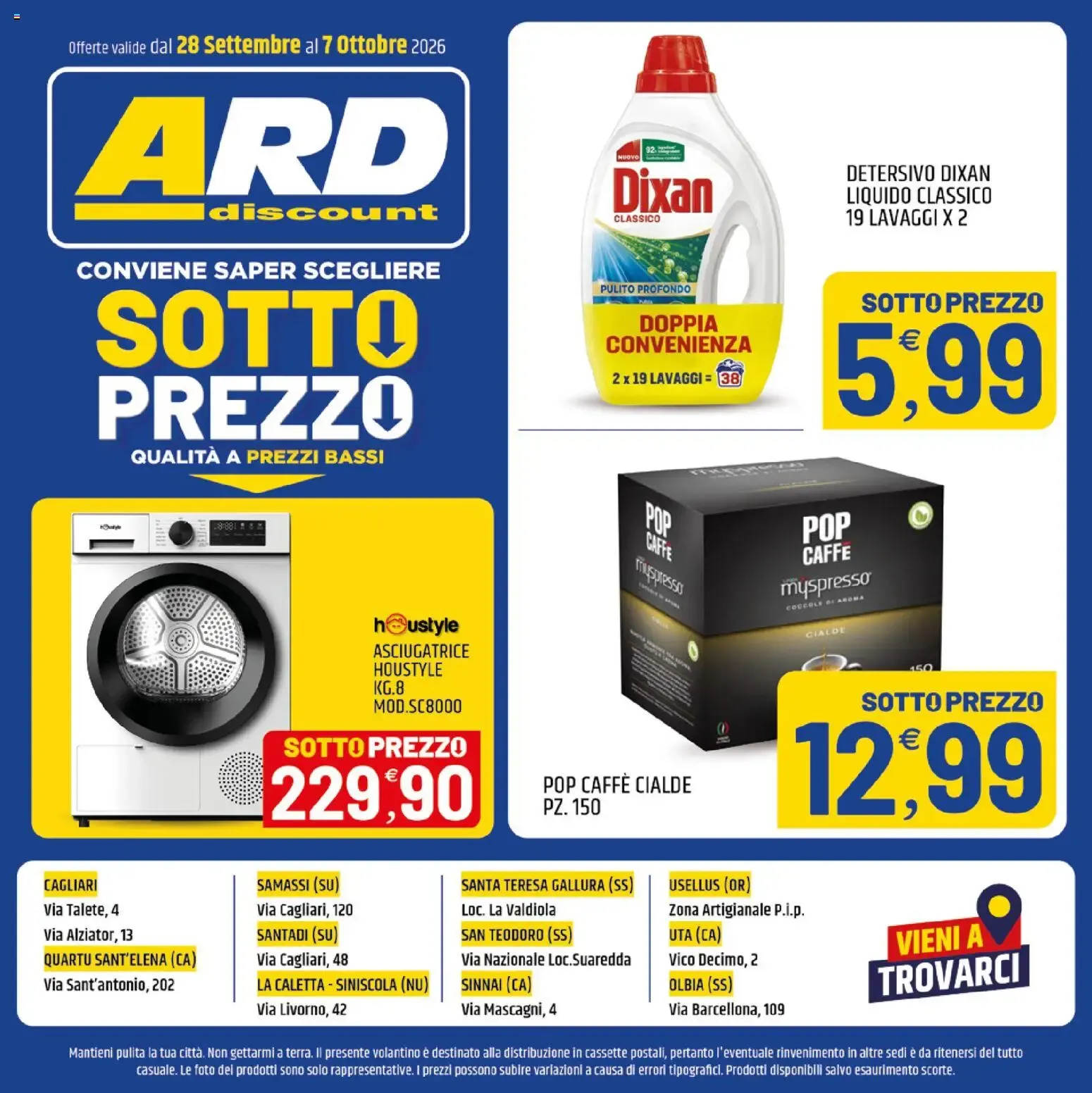 Nuovo ARD Discount volantino Sardegna dal 28/09/2026 > offerte anteprima 🛍️ da 28 settembre a 7 ottobre di 2026 - Pagina del volantino 16