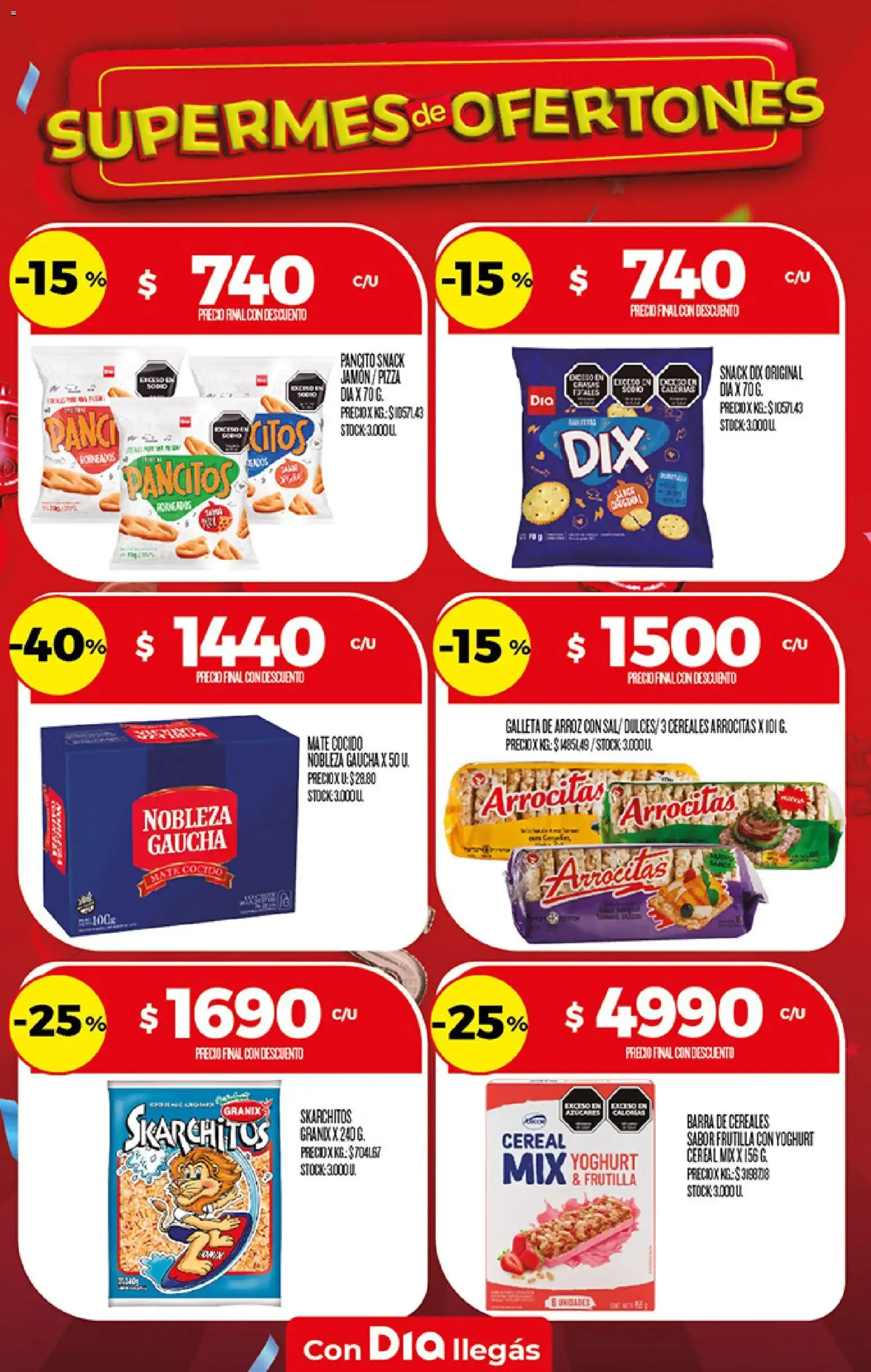 Ofertas de Supermes de Ofertones 29 de julio al 3 de agosto 2026 - Página 16 del catálogo