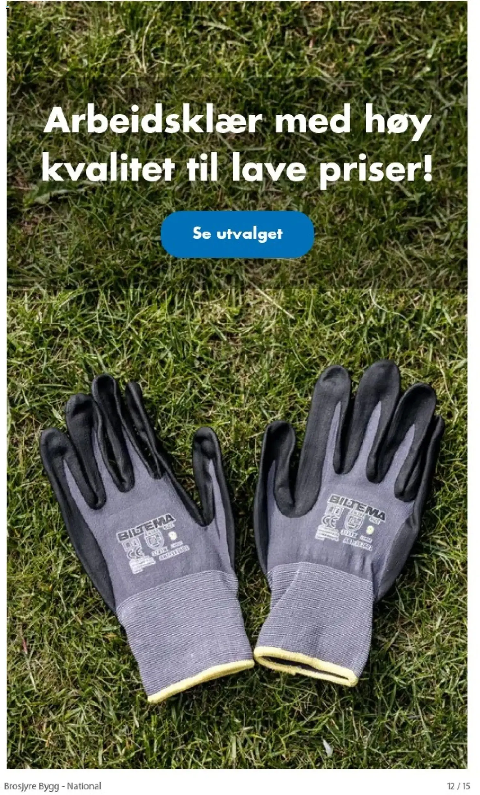 Biltema Brosjyre Bygg - National (02/07/2026 - 31/08/2026) - Kundeavis og tilbud fra 2. juli til 31. august 2026 - kundeavisside 12