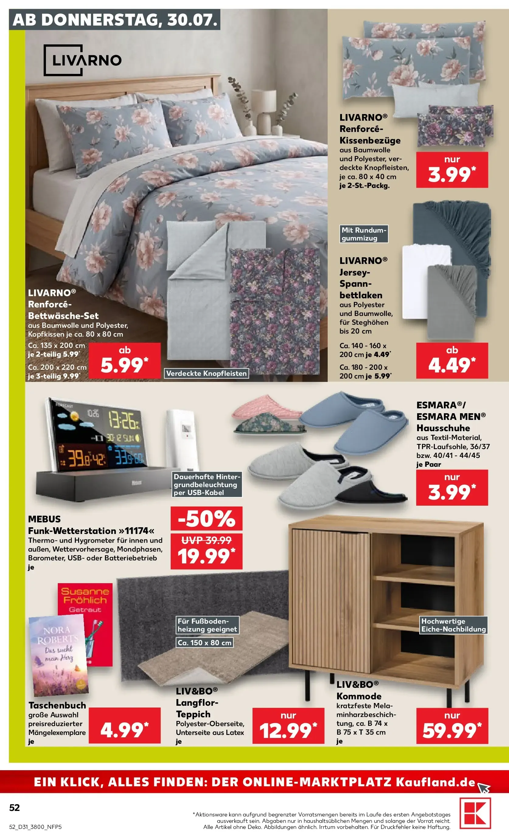 Kaufland: Ofertas de la Semana von 30. Juli bis 5. August 2026 - Prospekt seite 52