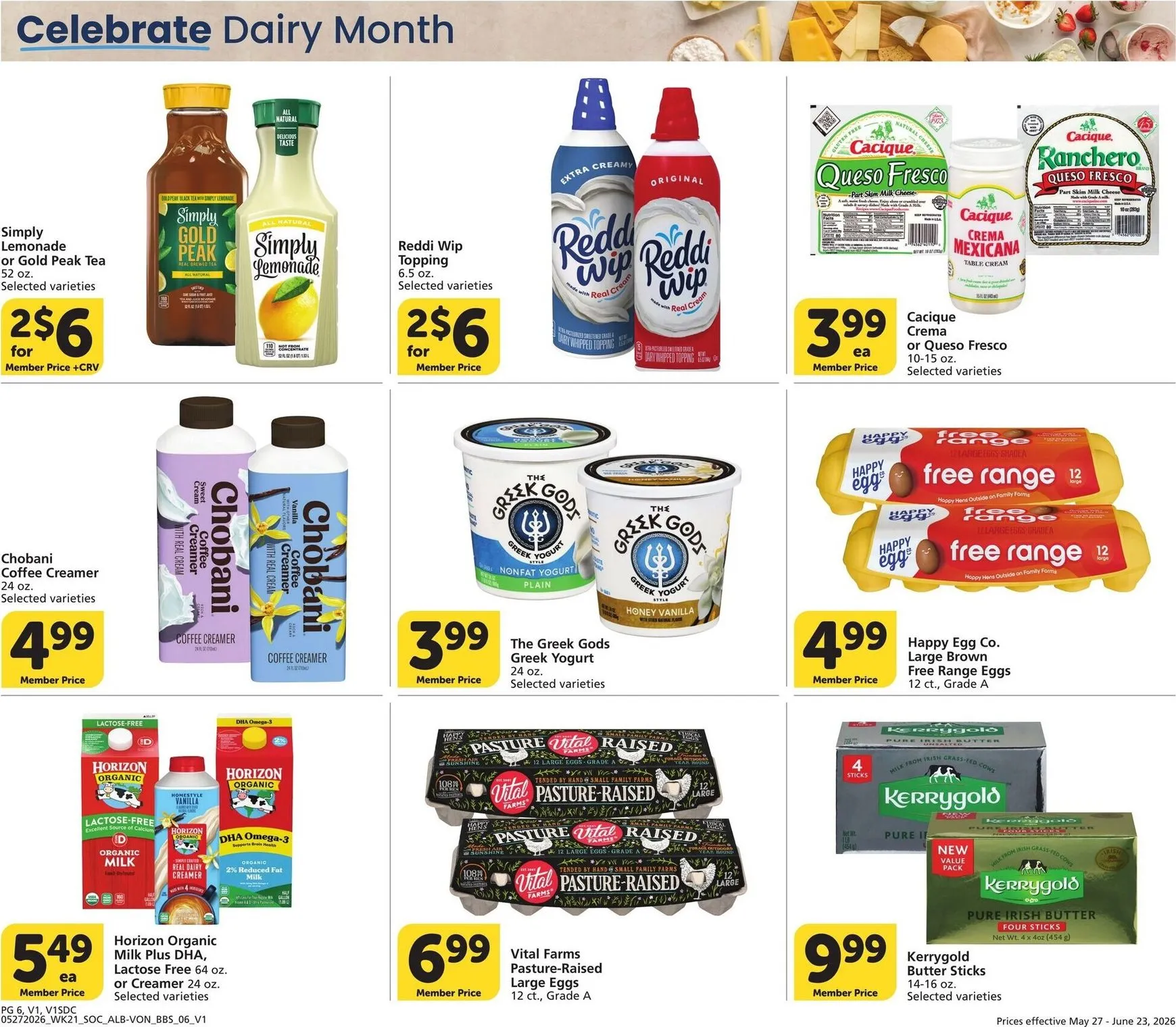 Weekly ad Holy Cow! It's Dairy Month - Big Book of Savings from May 27 to June 23 2026 - Page 6