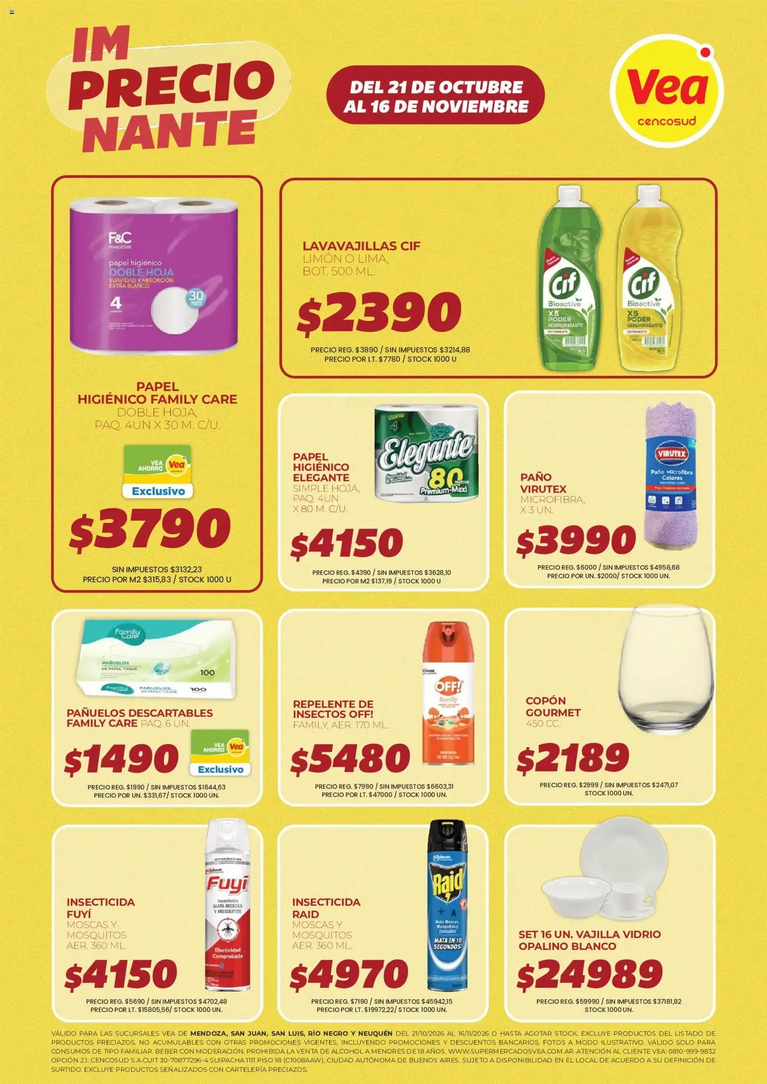 Ofertas de Vea - ImPRECIOnante | BsAs, NEA y Chubut del 21/10/2026 - 16/11/2026 21 de octubre al 16 de noviembre 2026 - Página 13 del catálogo