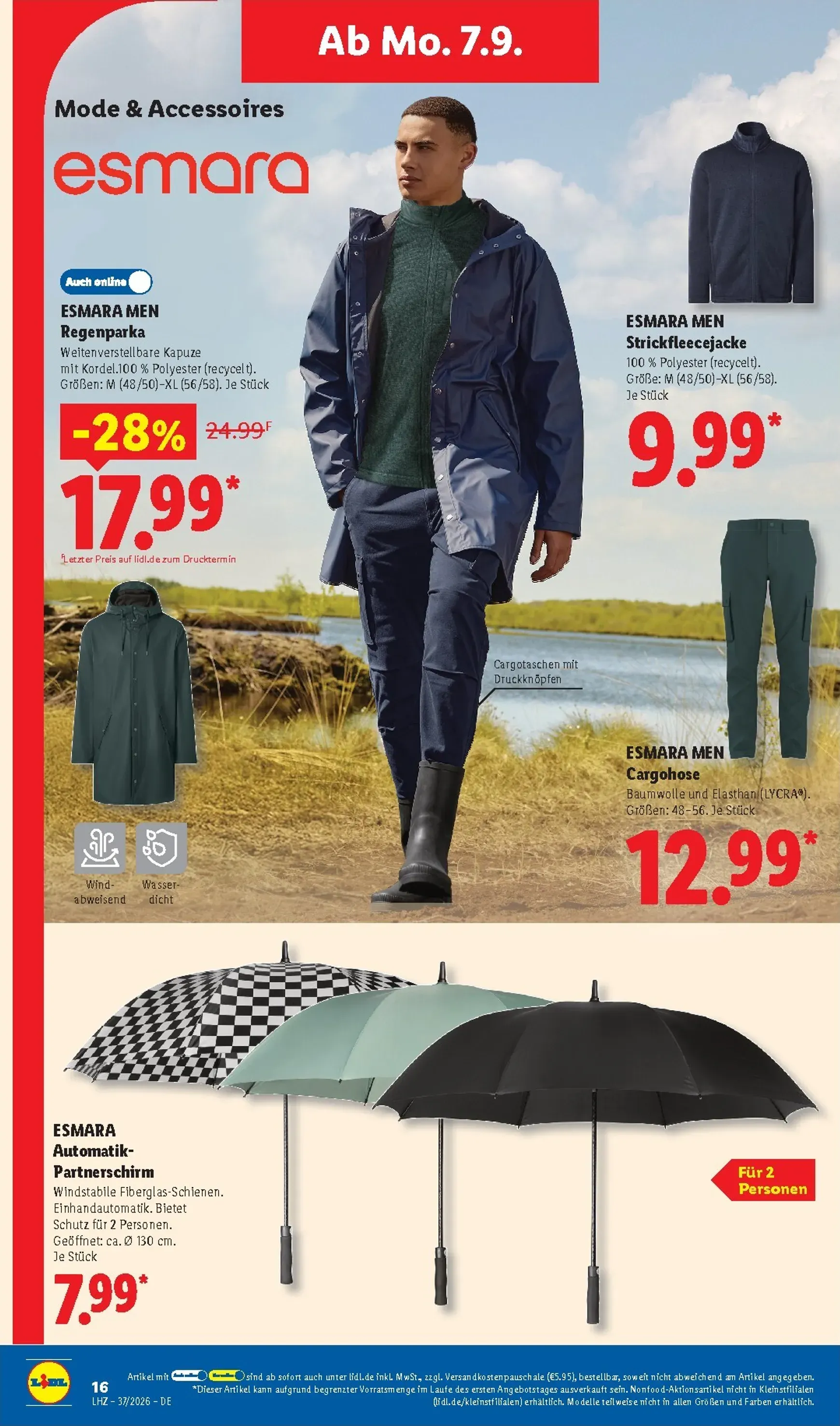 Lidl - Nonfood Prospekt nächste Woche – von Montag 07.09.2026 bis Samstag 12.09.2026 von 7. September bis 12. September 2026 - Prospekt seite 16