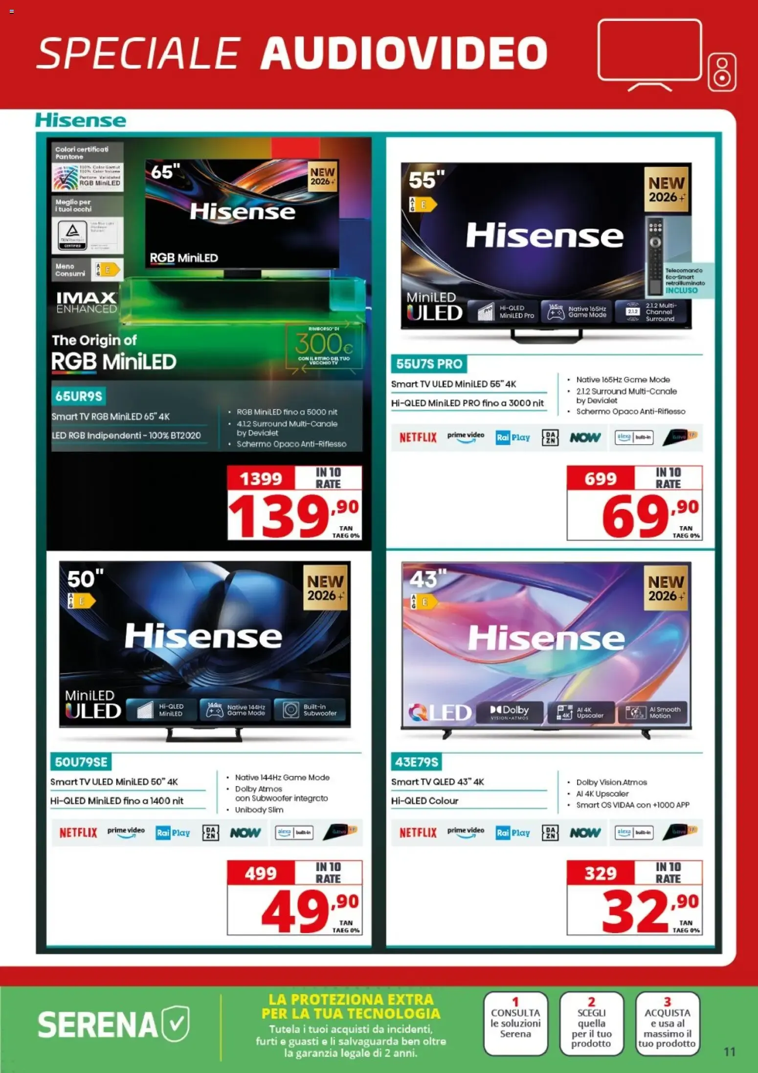 Nuovo Comet volantino Audio Video dal 09/10/2026 > offerte anteprima 🛍️ da 9 ottobre a 28 ottobre di 2026 - Pagina del volantino 11