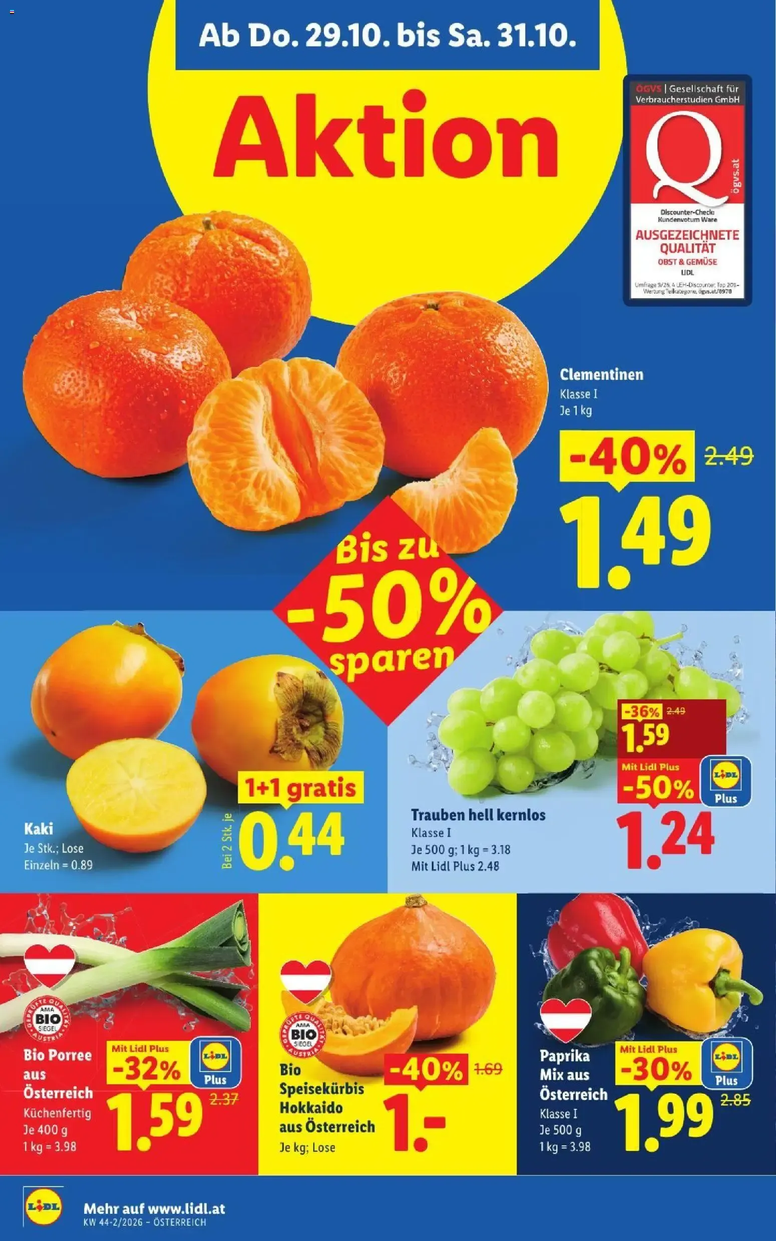 Lidl Flugblatt ab 29.10.2026 - Angebote ab donnerstag von 29. Oktober bis 31. Oktober 2026 - Flugblätt seite 4
